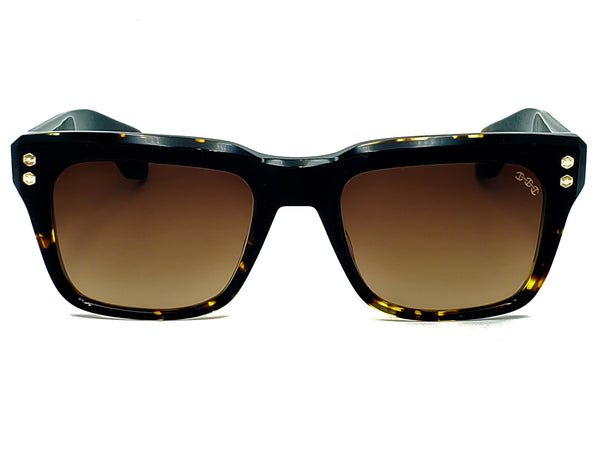 HOORSENBUHS MODEL V | BLACK /TORTOISE SQUARE SUNGLASSES – Glasses Ltd