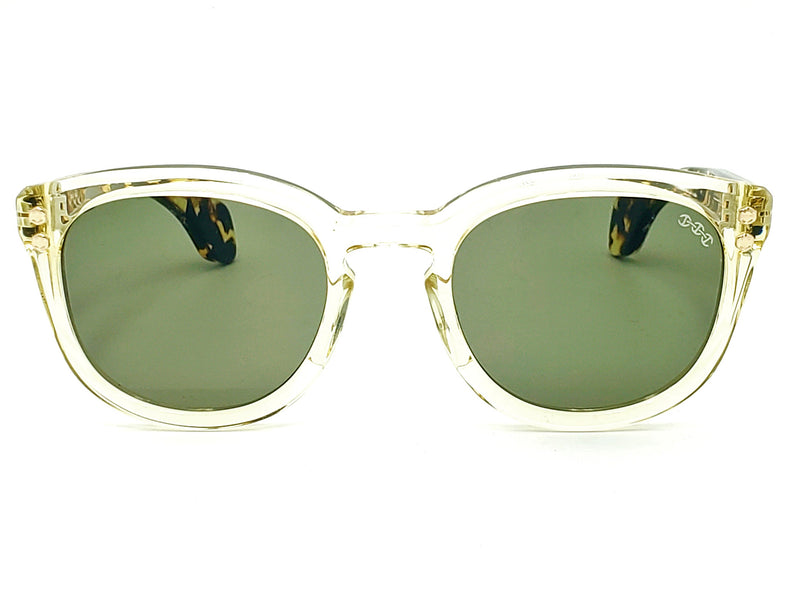 HOORSENBUHS MODEL II AF | WHEAT CRYSTAL ROUND SUNGLASSES – Glasses Ltd