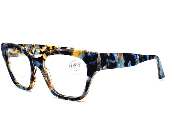 JEAN LAFONT PLEYEL SQUARE CAT EYE OPTHALMIC GLASSES