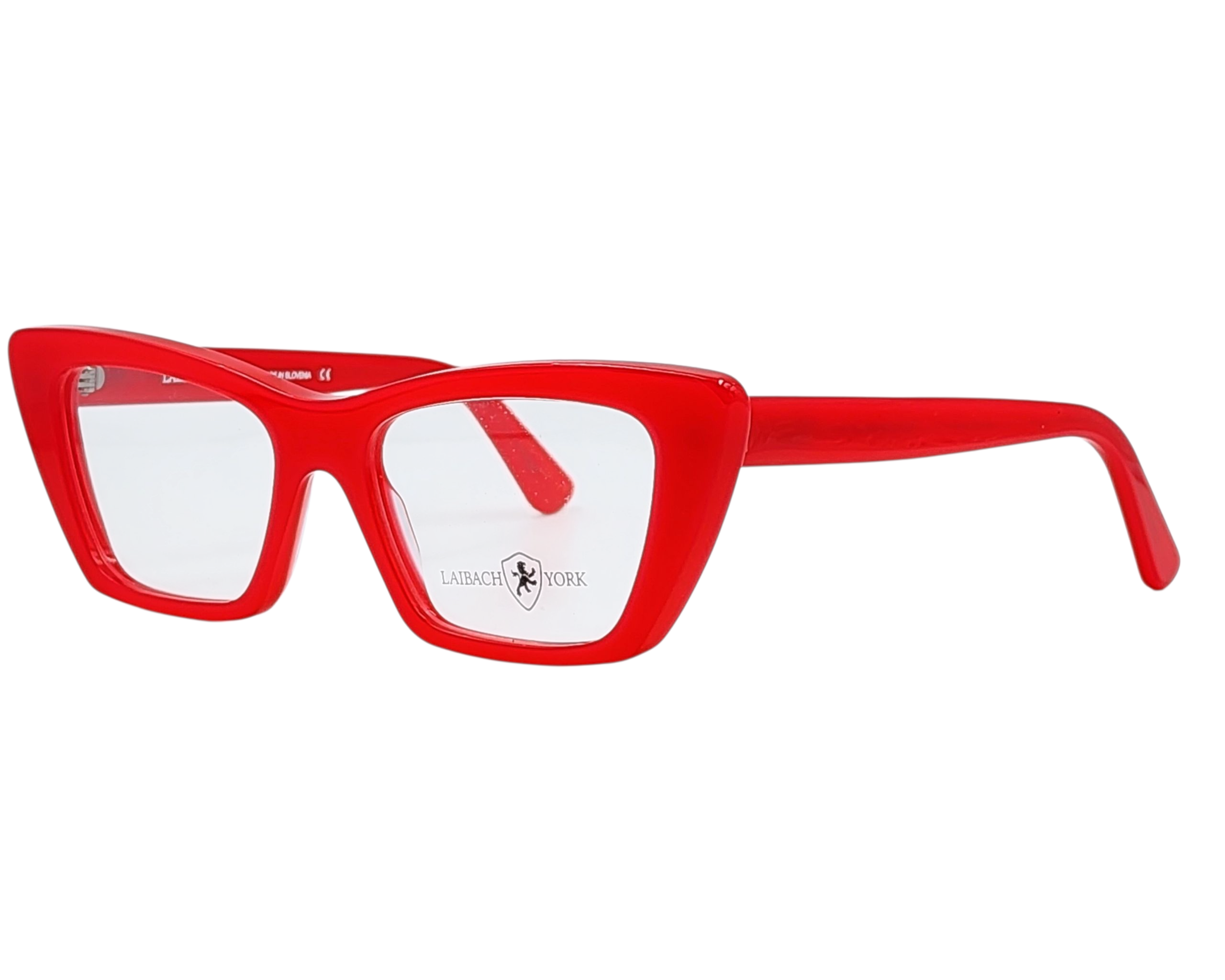 LAIBACH & YORK CANBERRA SQUARE CAT EYE OPTHALMIC GLASSES