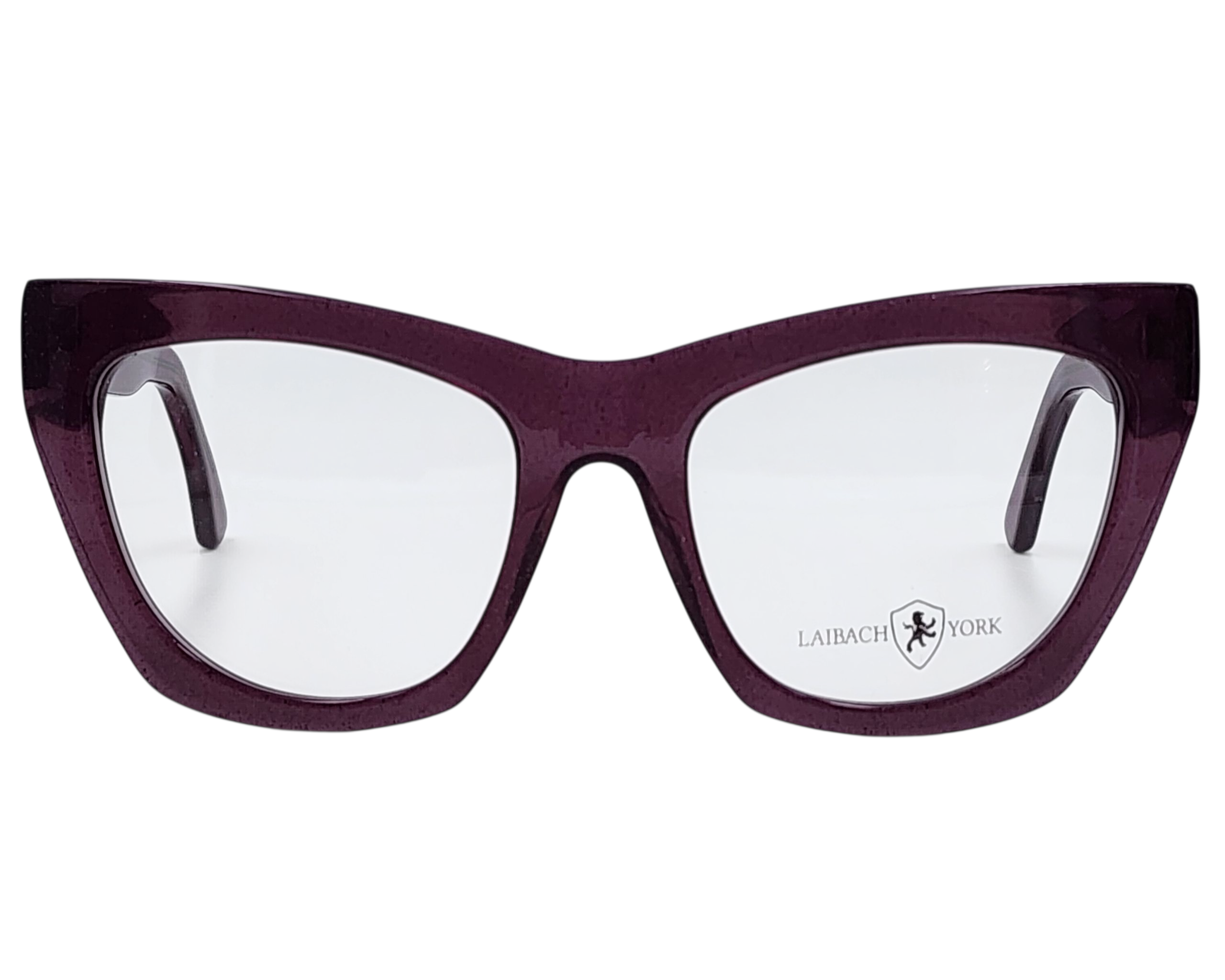 LAIBACH & YORK SOFIA SQUARE CAT EYE OPTHALMIC GLASSES