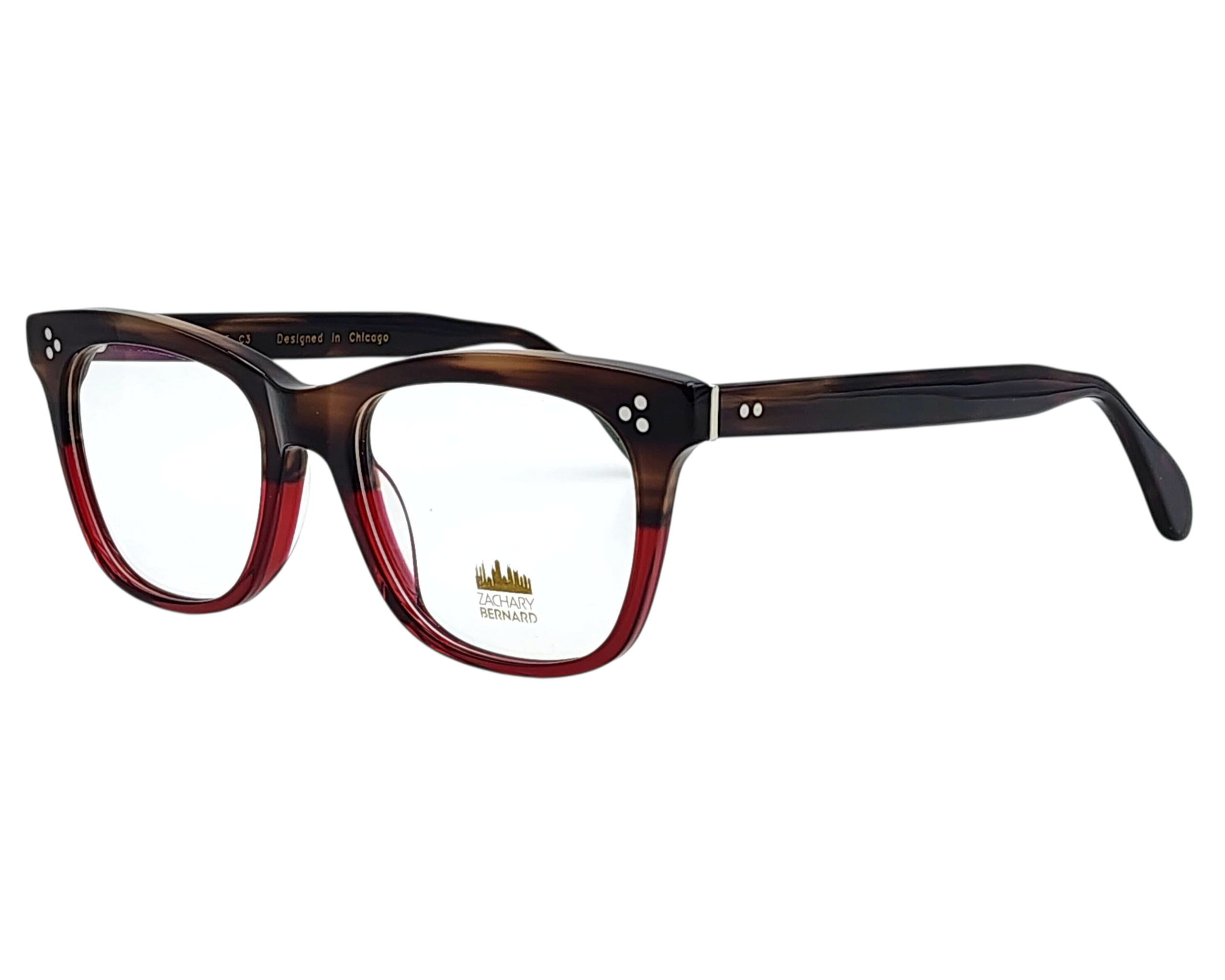 ZACHARY BERNARD ISABEL SQUARE OPHTHALMIC GLASSES