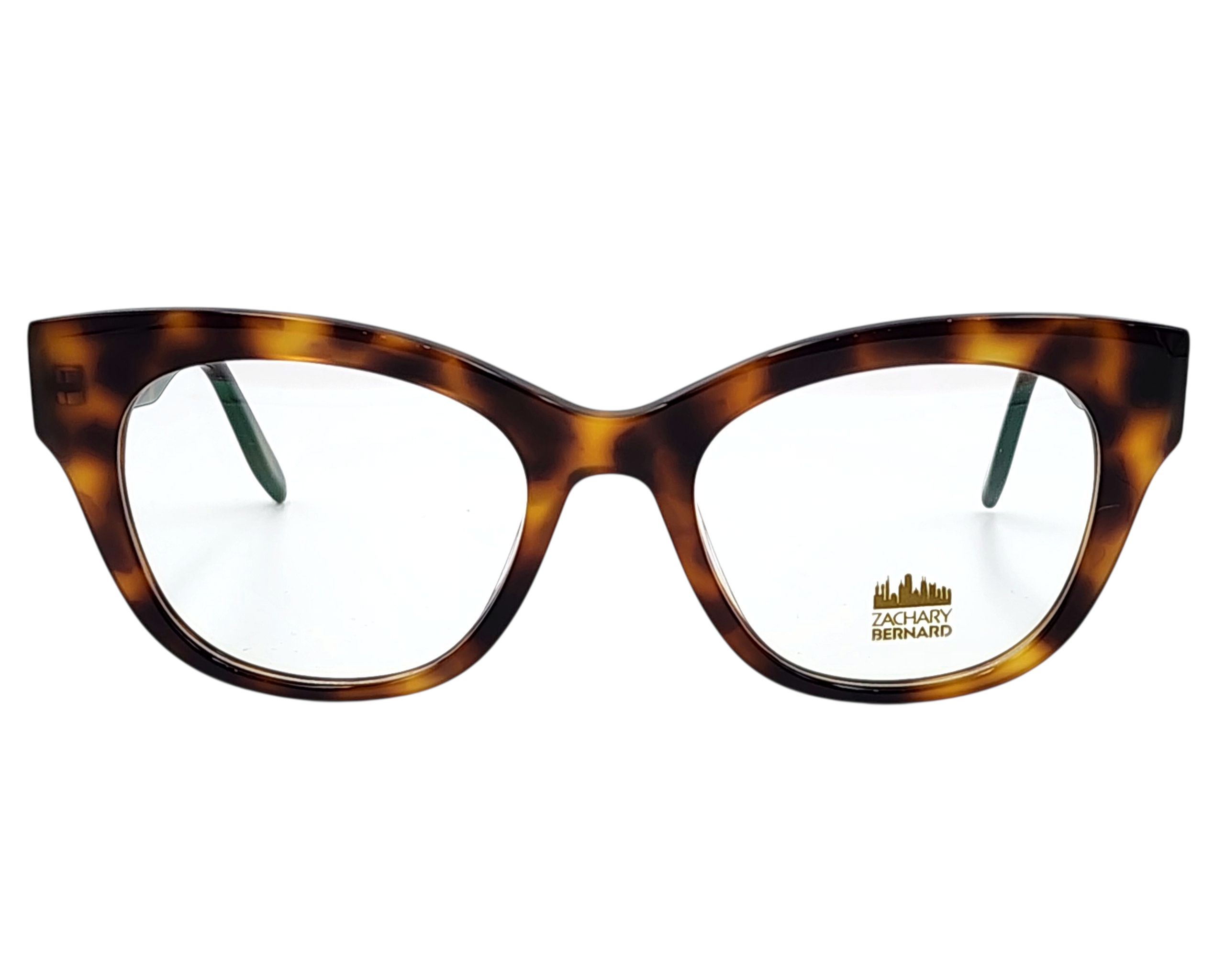 ZACHARY BERNARD DONNA ROUND CAT EYE OPHTHALMIC GLASSES