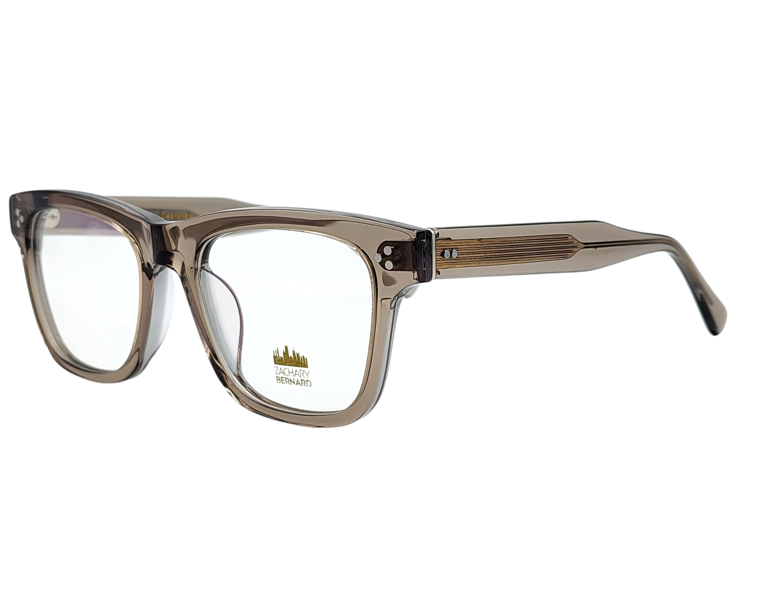 ZACHARY BERNARD GEORGE SQUARE OPHTHALMIC GLASSES