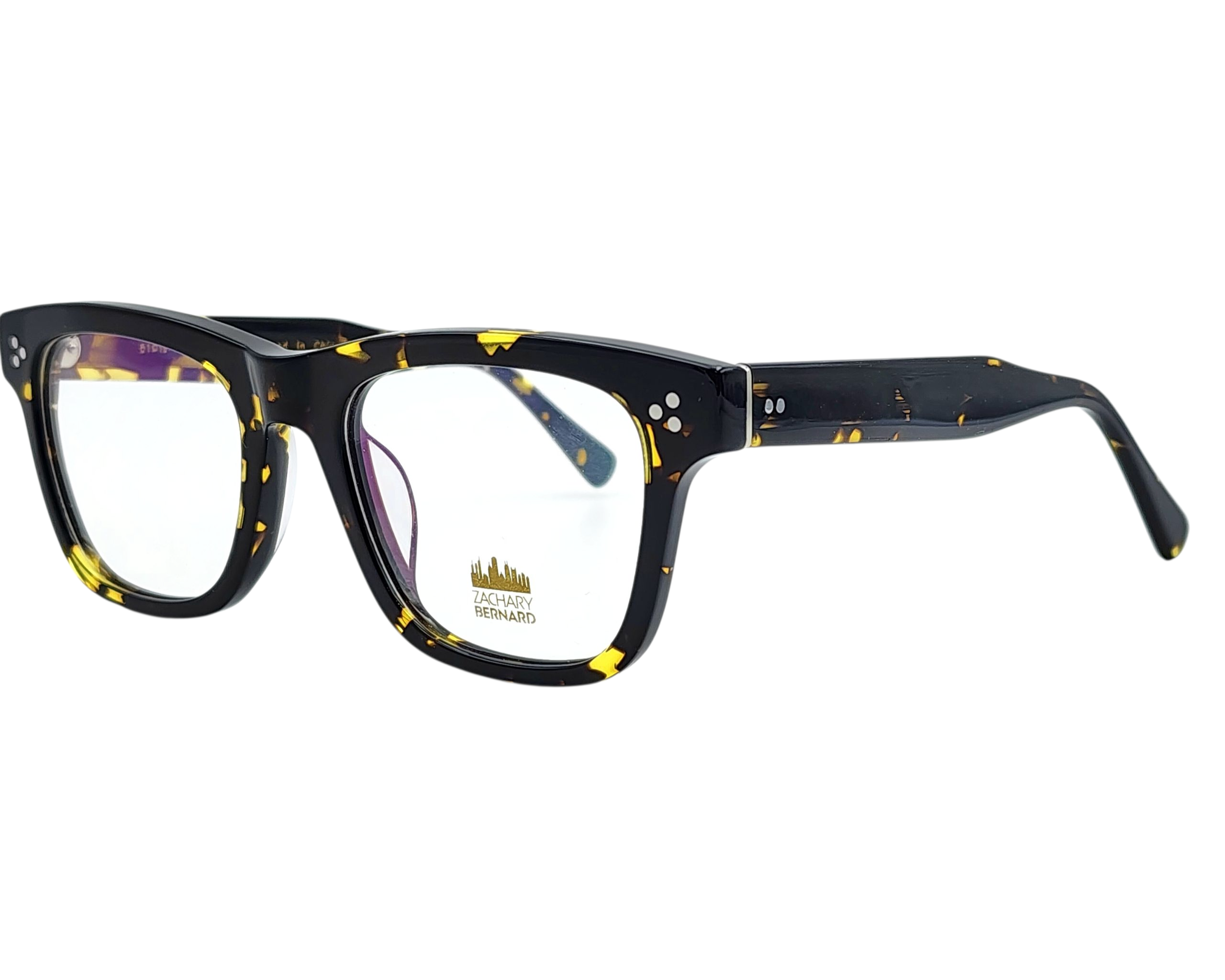 ZACHARY BERNARD GEORGE SQUARE OPHTHALMIC GLASSES