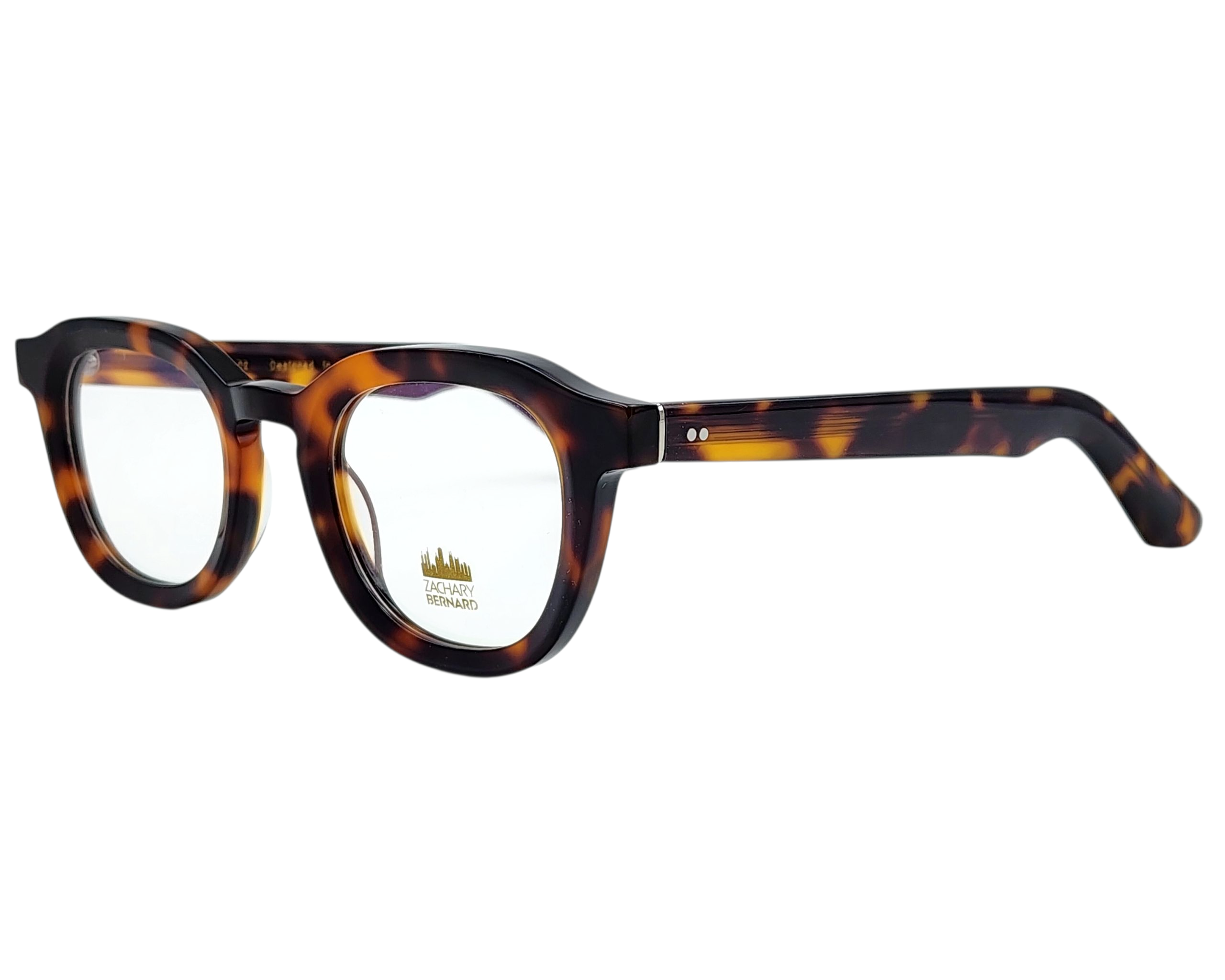 ZACHARY BERNARD ACADEMY ROUND OPHTHALMIC GLASSES