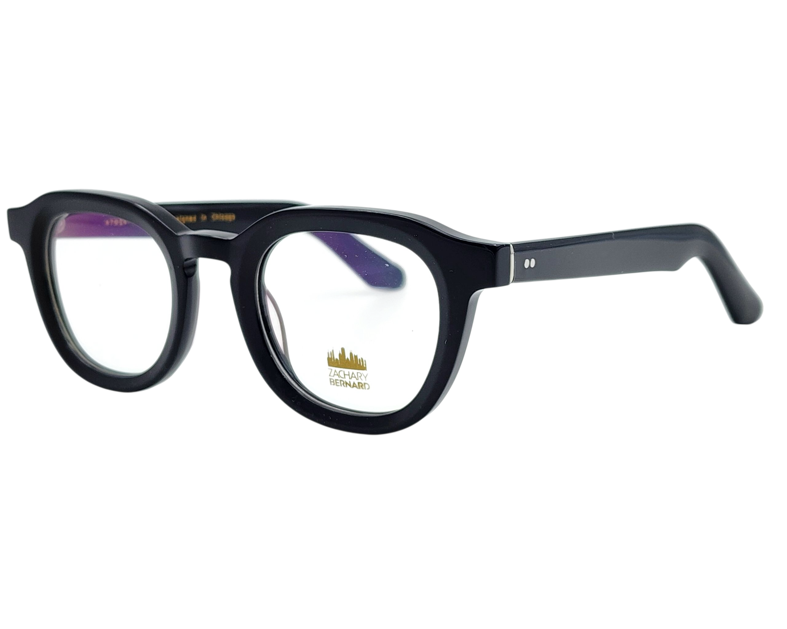 ZACHARY BERNARD ACADEMY ROUND OPHTHALMIC GLASSES