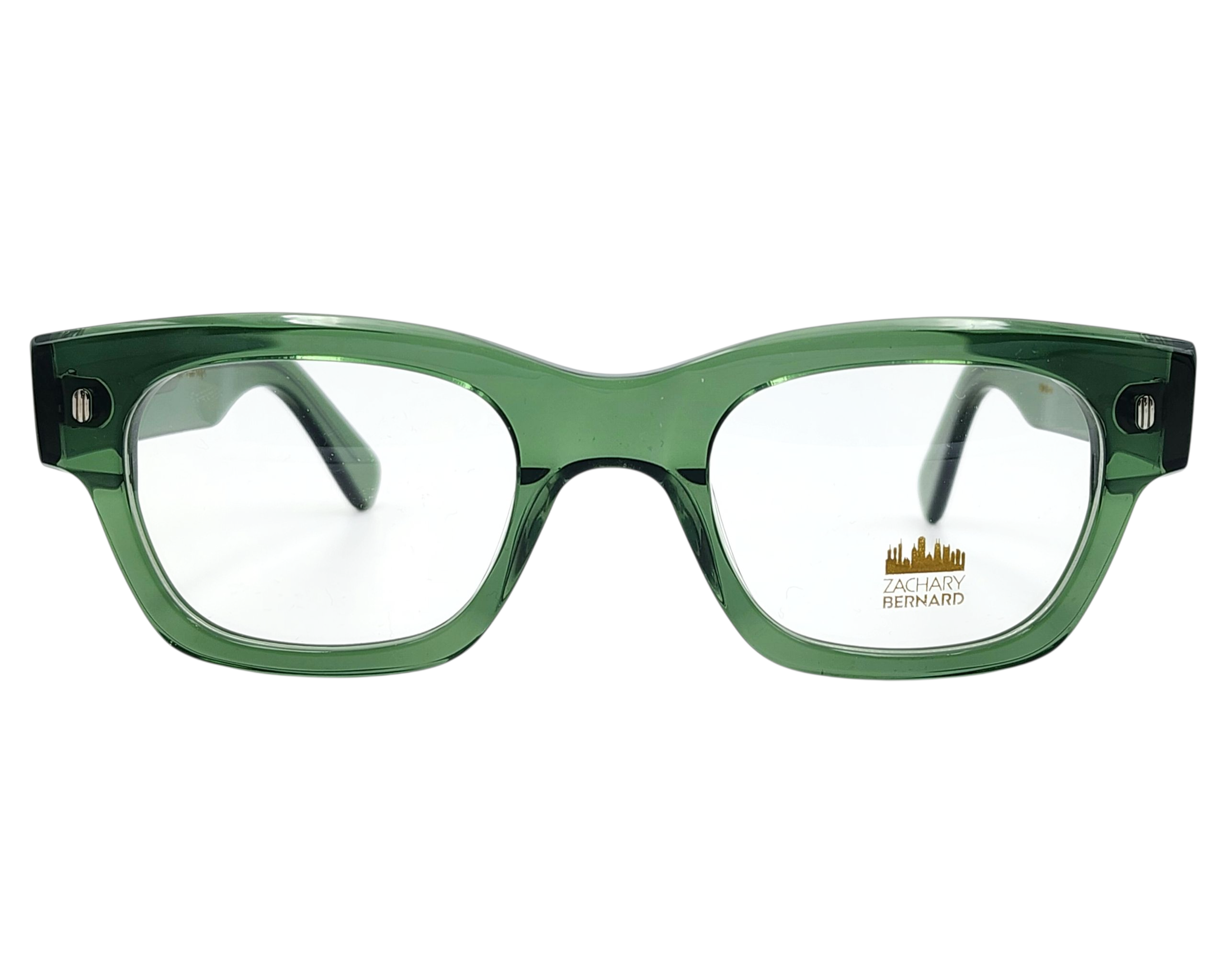 ZACHARY BERNARD WALTON SQUARE OPHTHALMIC GLASSES