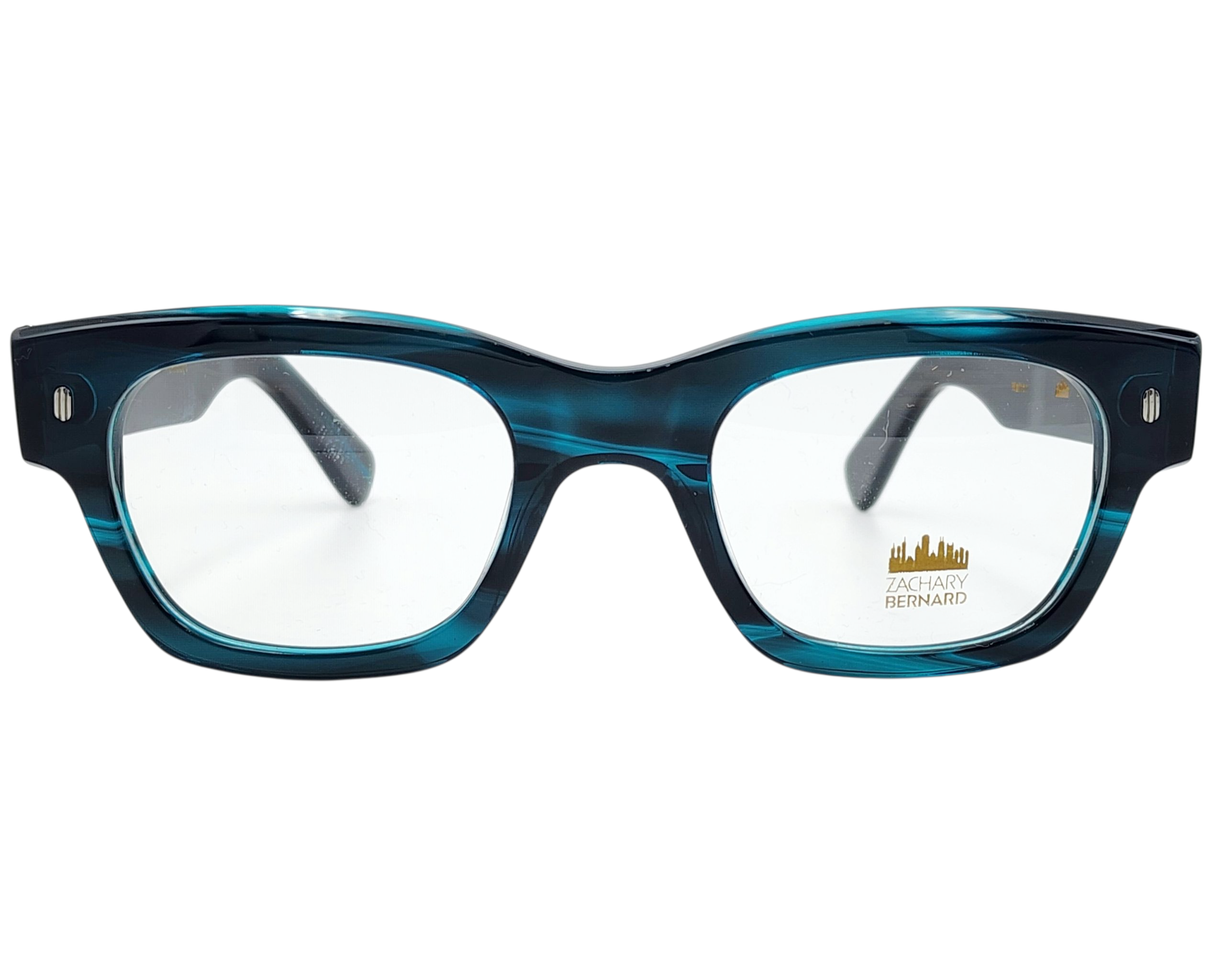 ZACHARY BERNARD WALTON SQUARE OPHTHALMIC GLASSES