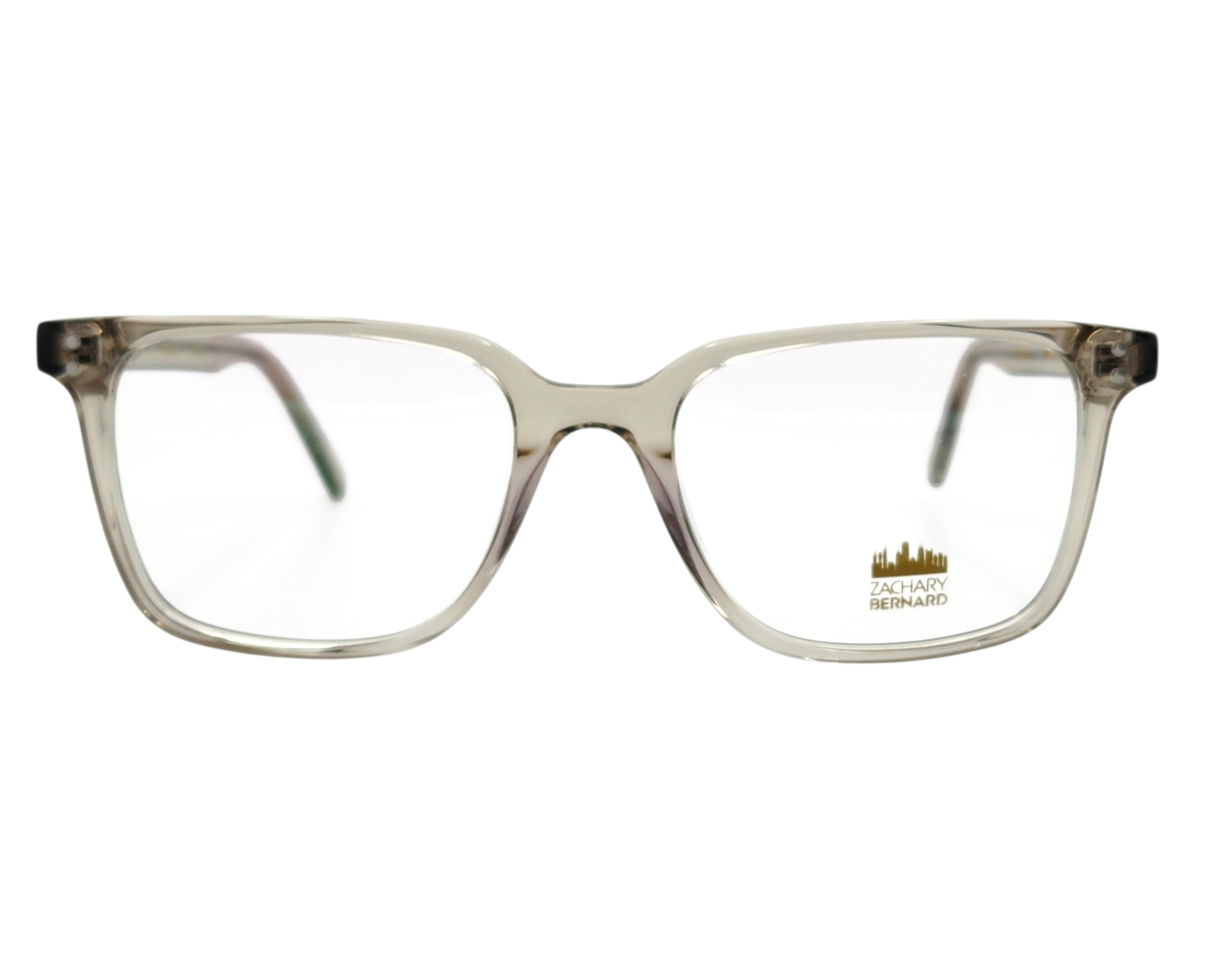 ZACHARY BERNARD GEORGE 2 SQUARE OPHTHALMIC GLASSES