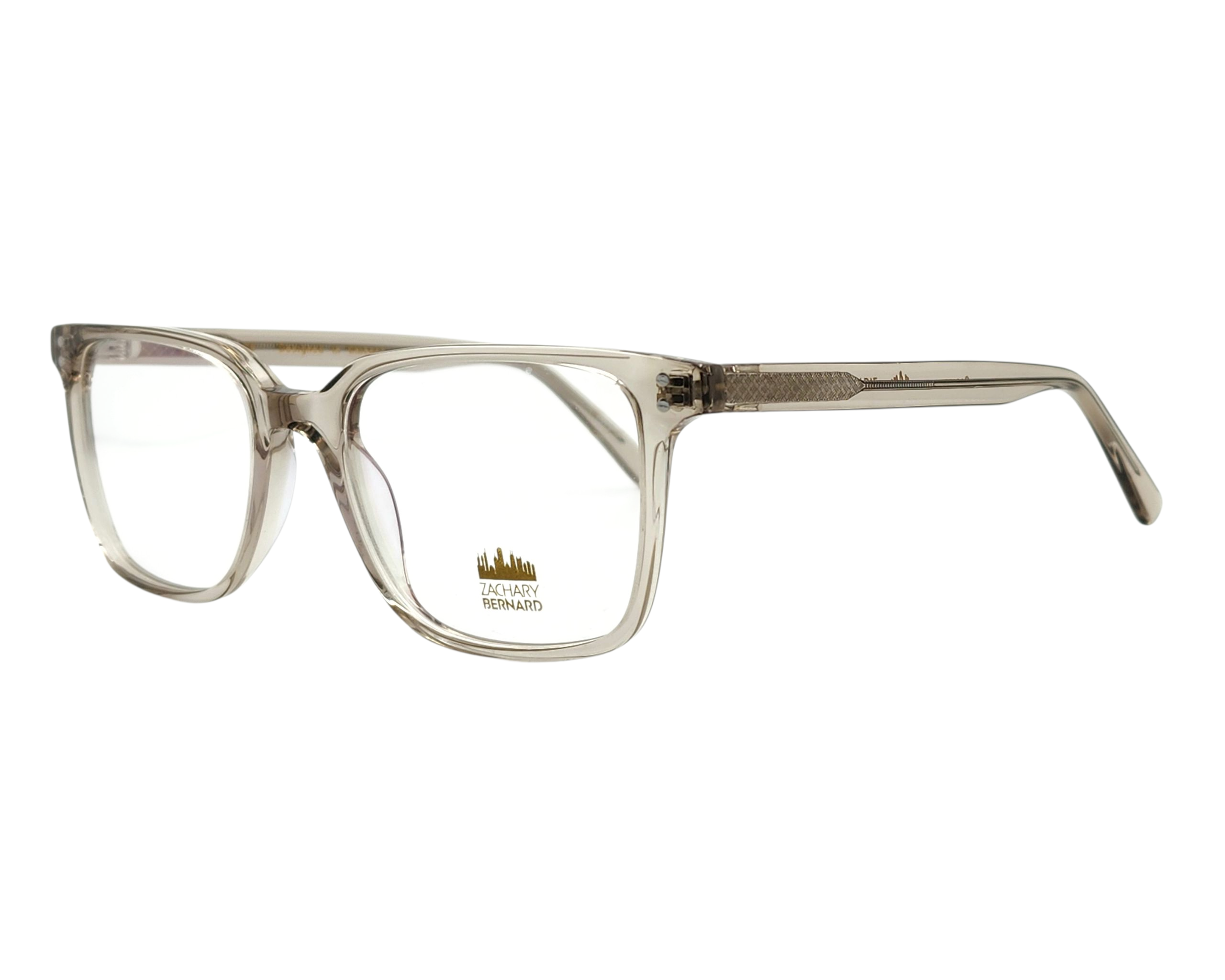 ZACHARY BERNARD GEORGE 2 SQUARE OPHTHALMIC GLASSES