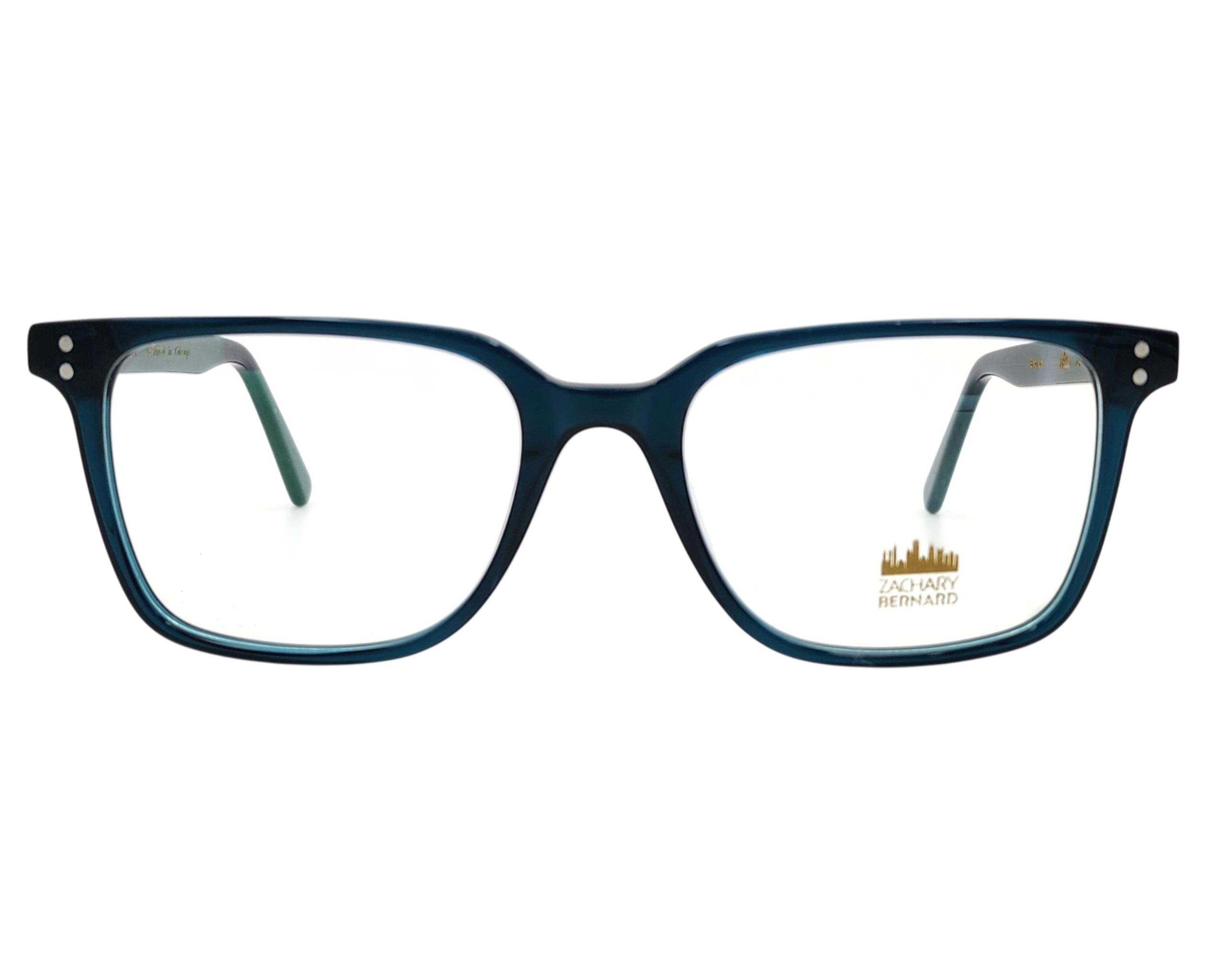 ZACHARY BERNARD GEORGE 2 SQUARE OPHTHALMIC GLASSES