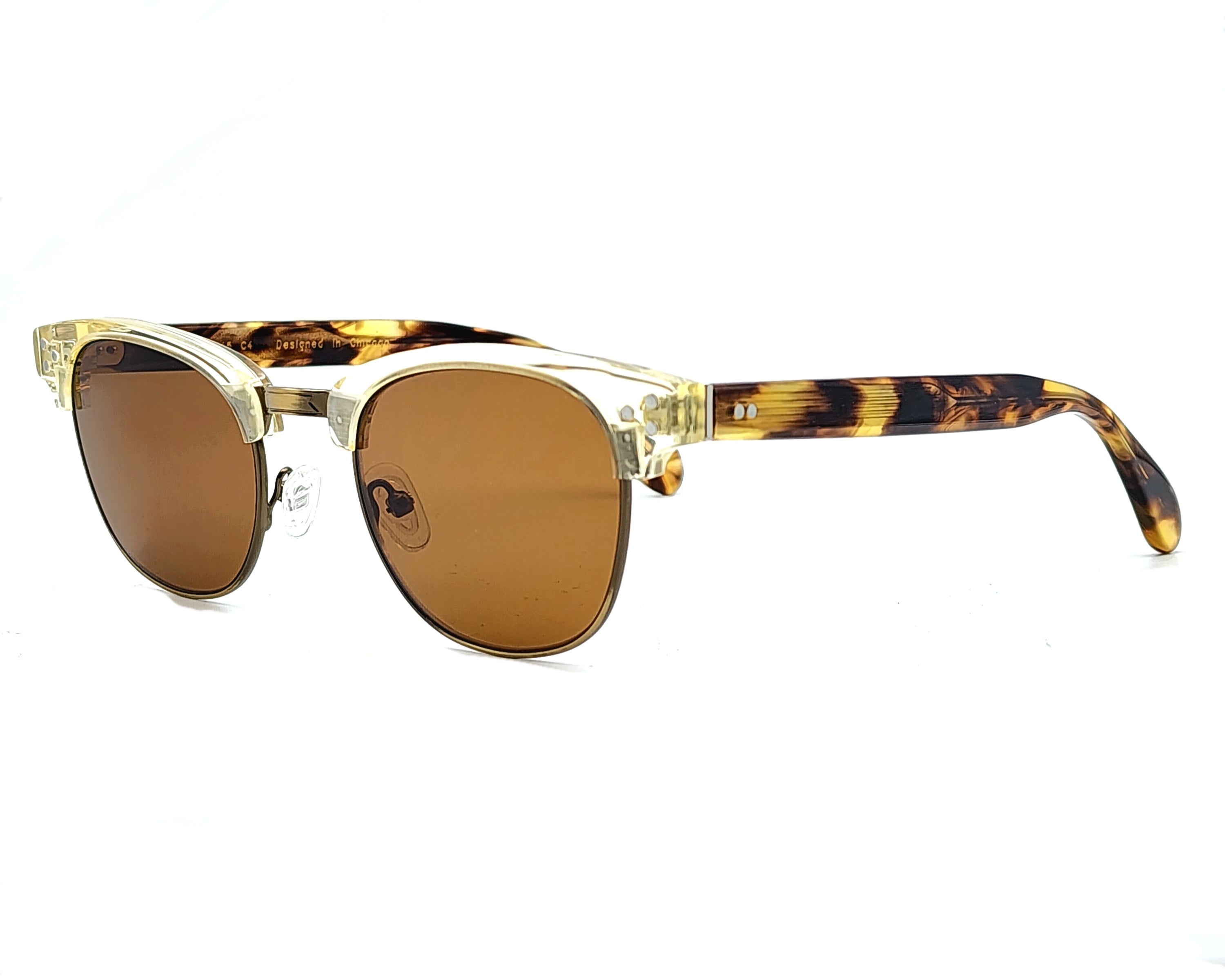 ZACHARY BERNARD BELLEVUE SQUARE POLARIZED SUNGLASSES