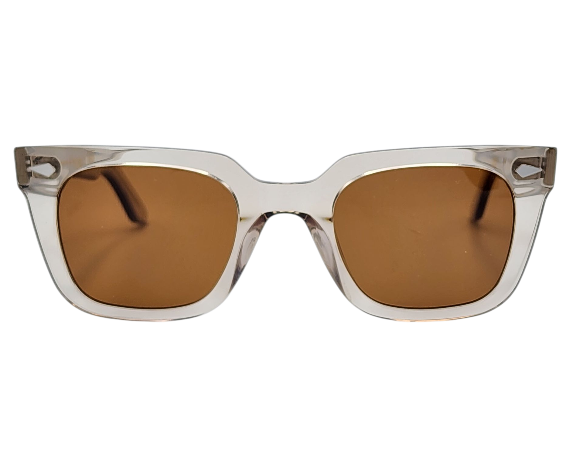 ZACHARY BERNARD DEARBORN SQUARE POLARIZED SUNGLASSES