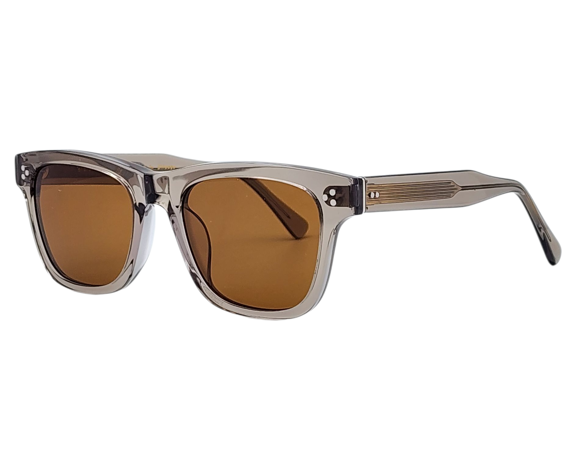 ZACHARY BERNARD MICHIGAN AVE. SQUARE POLARIZED SUNGLASSES