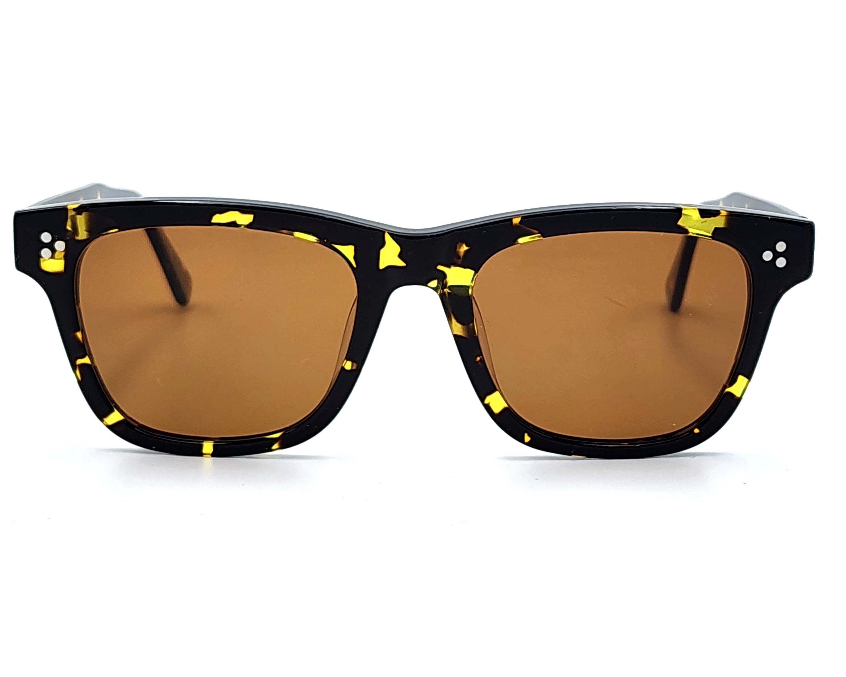ZACHARY BERNARD MICHIGAN AVE. SQUARE POLARIZED SUNGLASSES