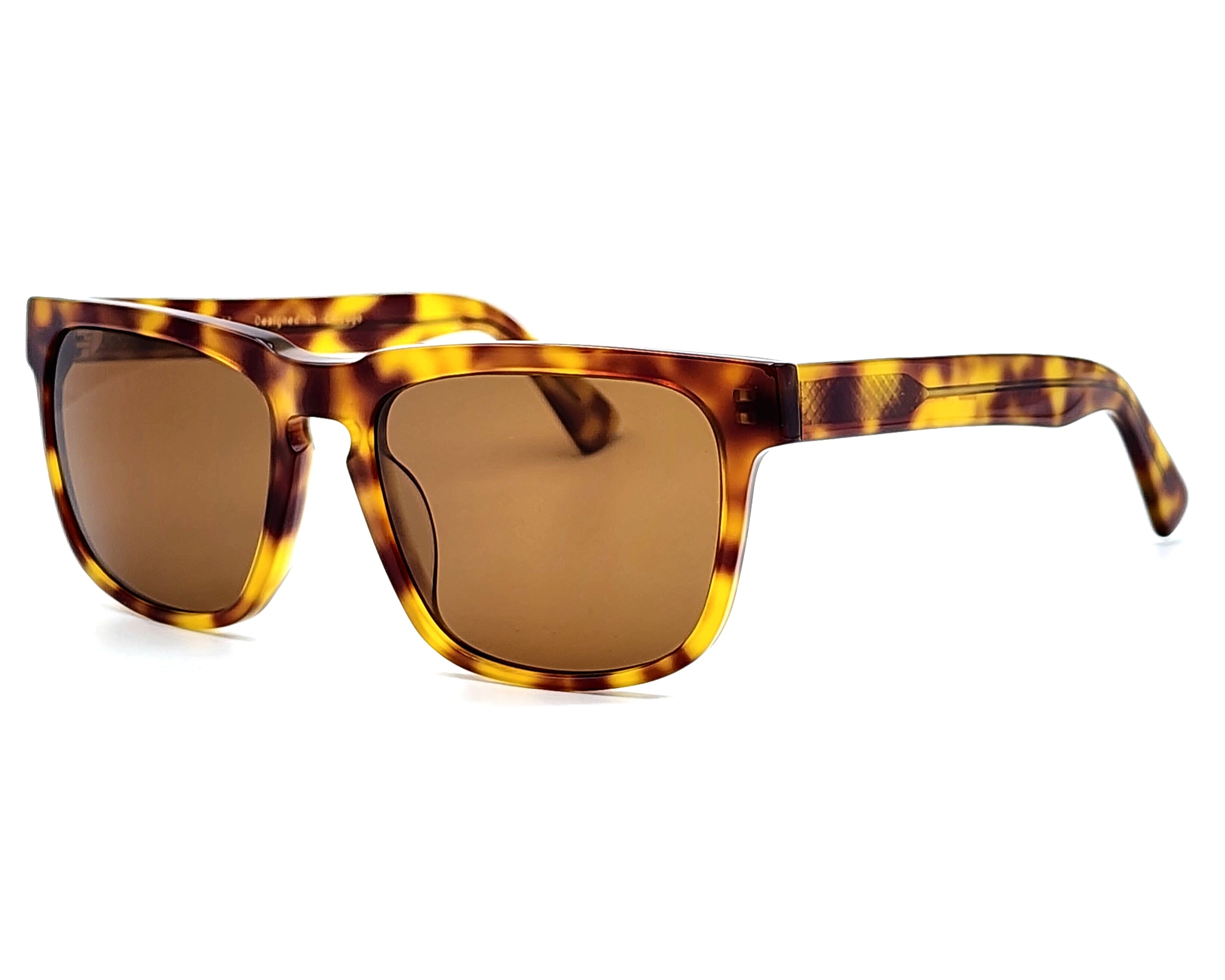 ZACHARY BERNARD STRATFORD SQUARE POLARIZED SUNGLASSES