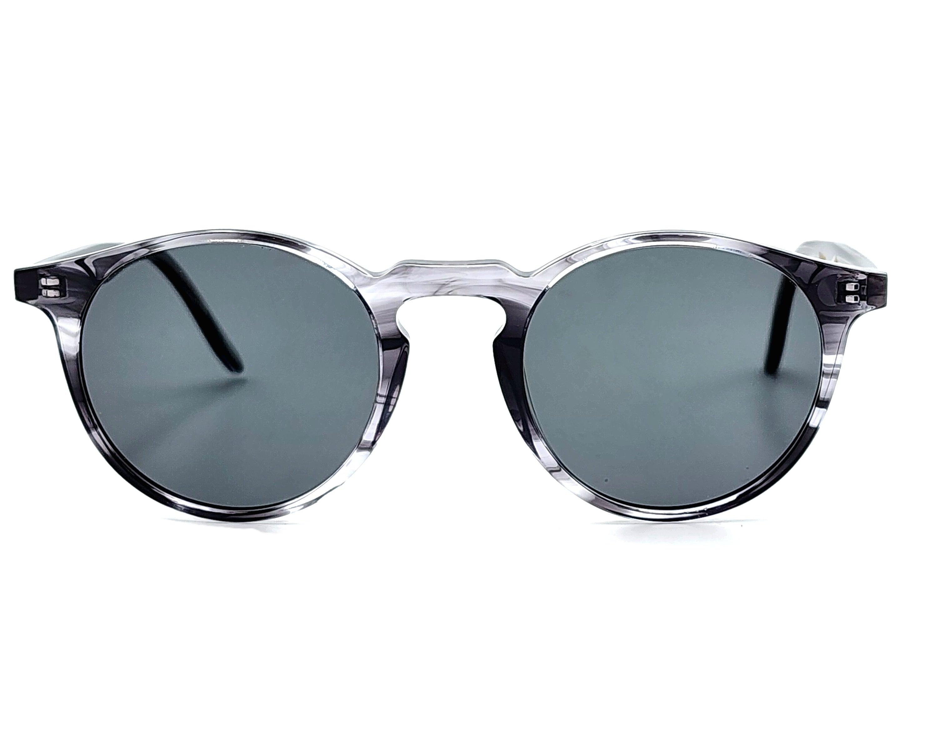 ZACHARY BERNARD WEBSTER ROUND POLARIZED SUNGLASSES