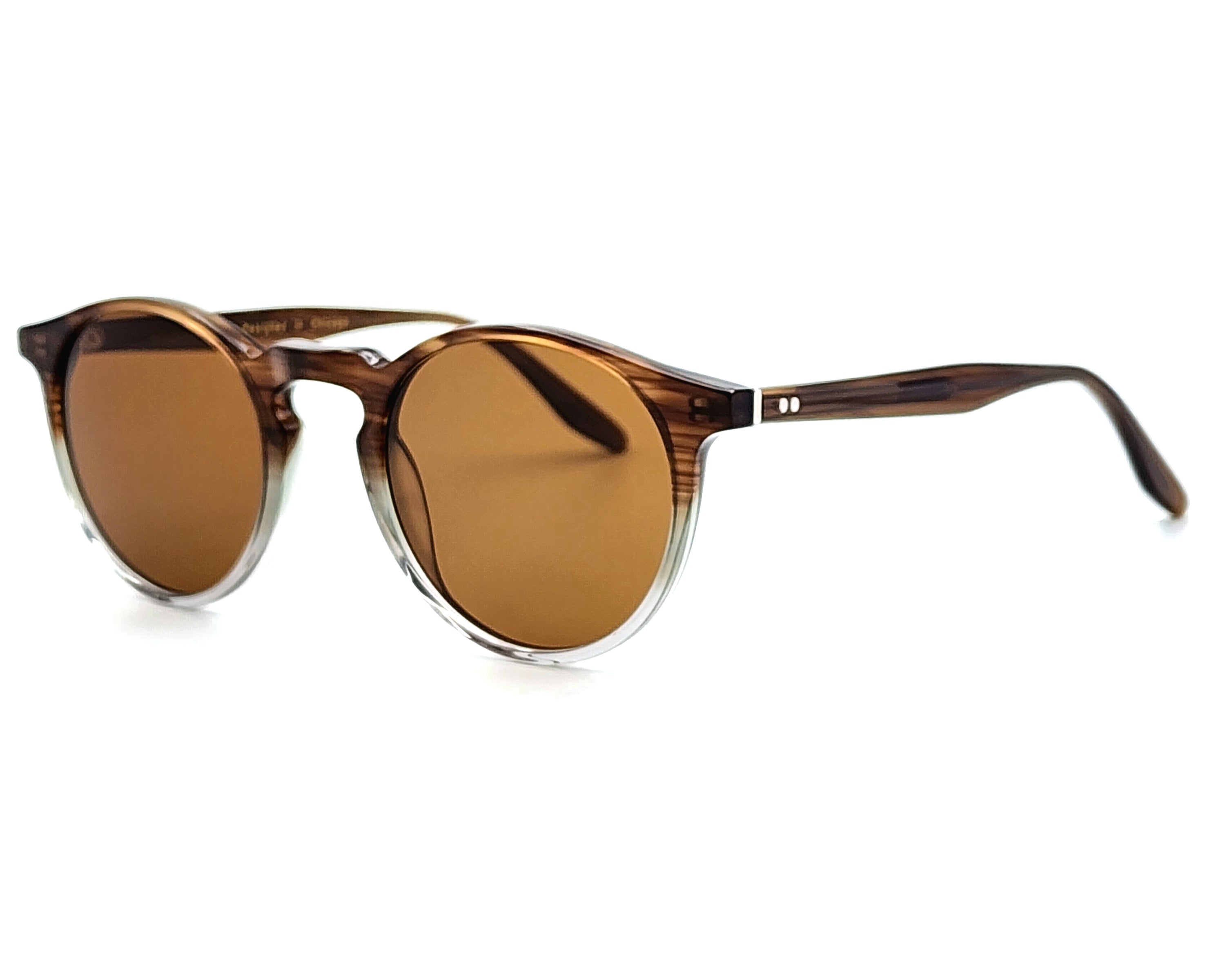 ZACHARY BERNARD WEBSTER ROUND POLARIZED SUNGLASSES