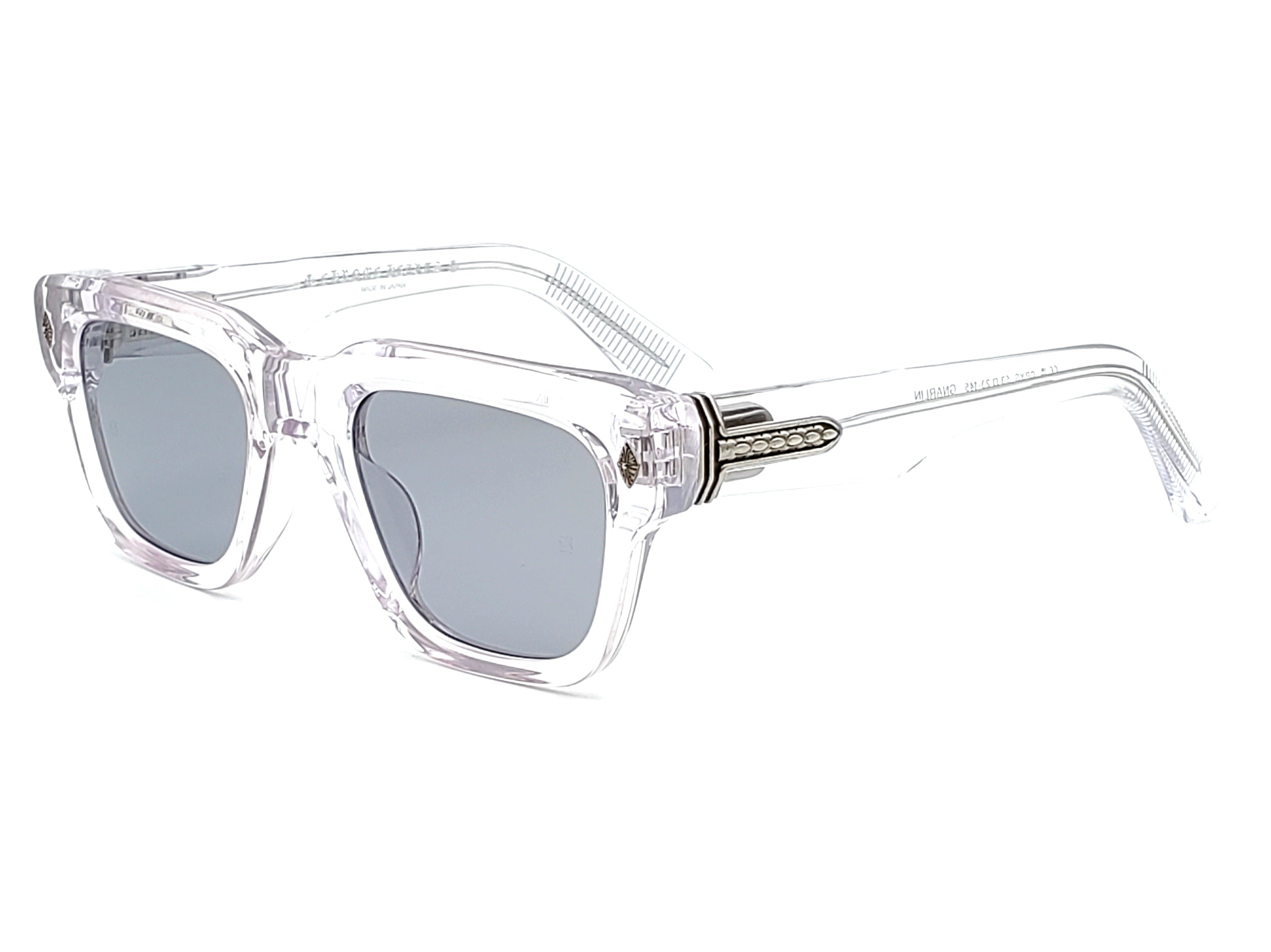 CHROME HEARTS GNARLIN CRYSTAL SQUARE SUNGLASSES