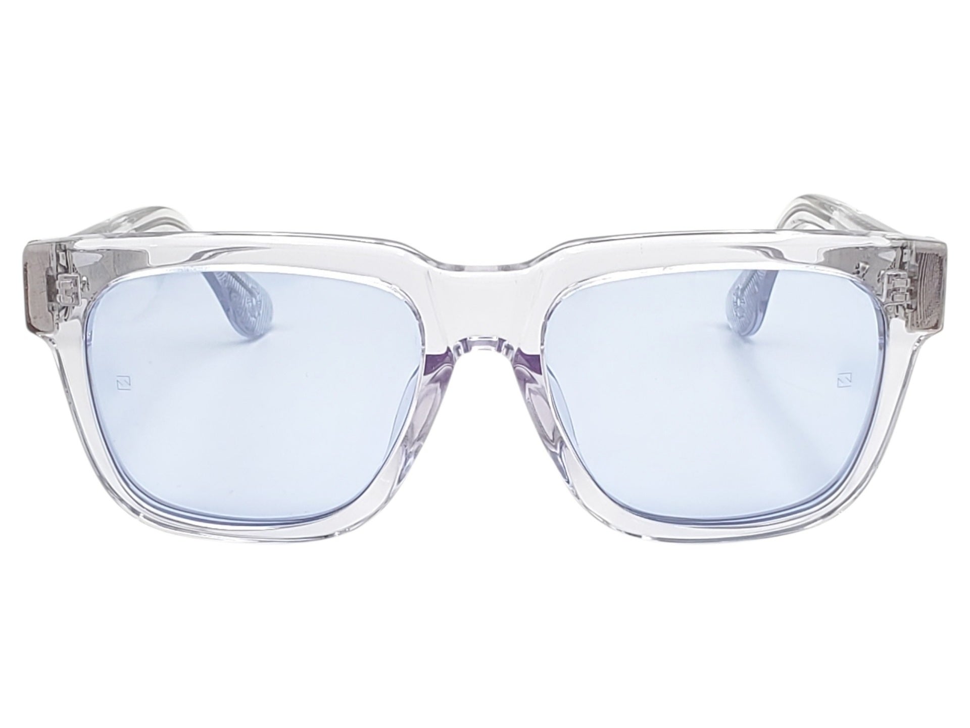 CHROME HEARTS BOX-OFFICER CRYSTAL SQUARE SUNGLASSES