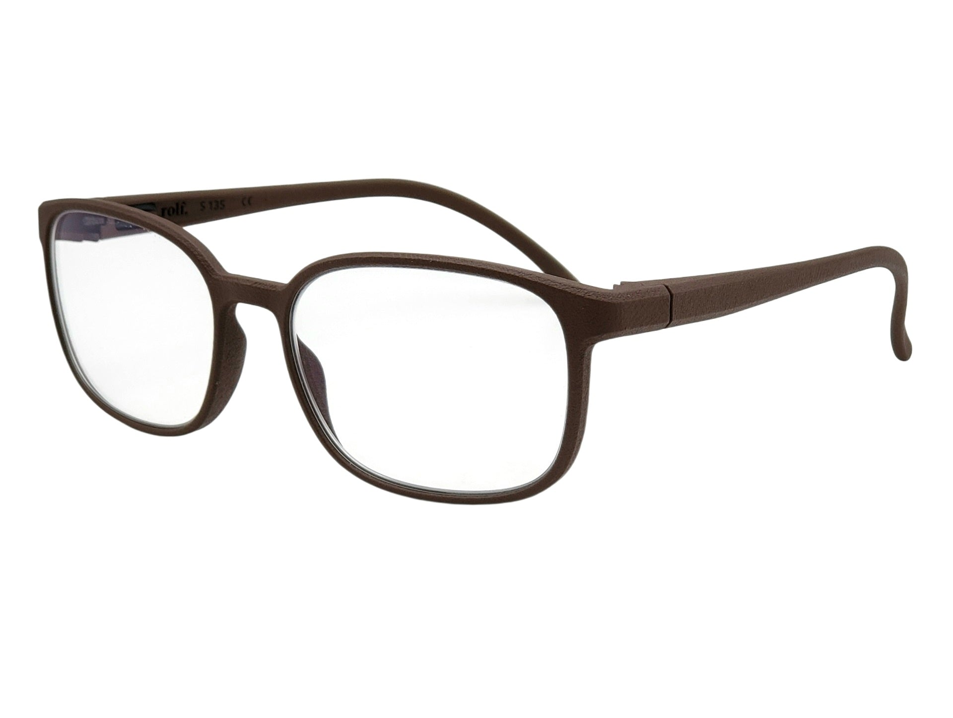 ROLF EYEWEAR BODE BROWN SOFT SQUARE OPHTHALMIC GLASSES