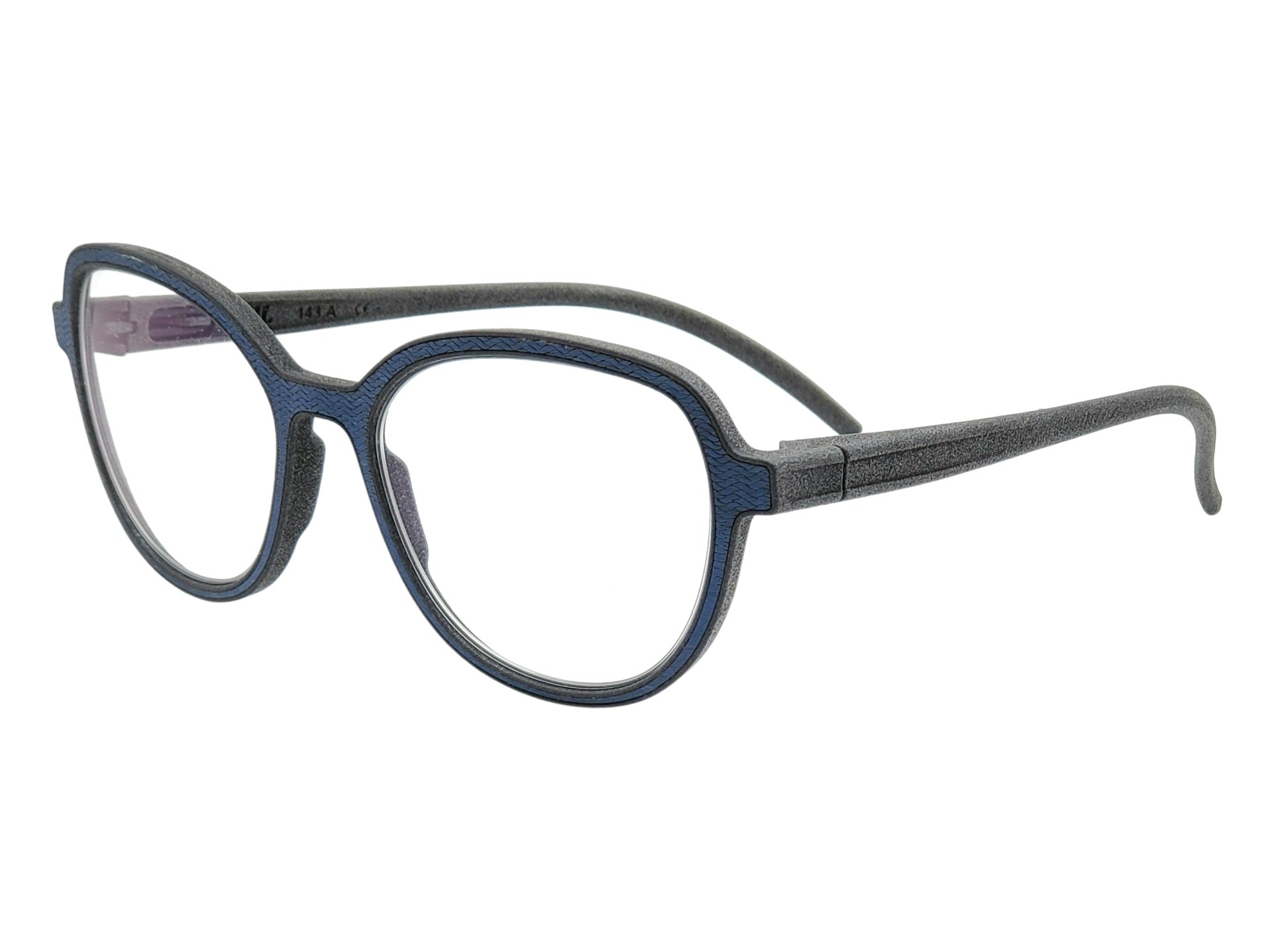ROLF EYEWEAR LUPIN GREY AND BLUE BUTTERFLY OPHTHALMIC GLASSES