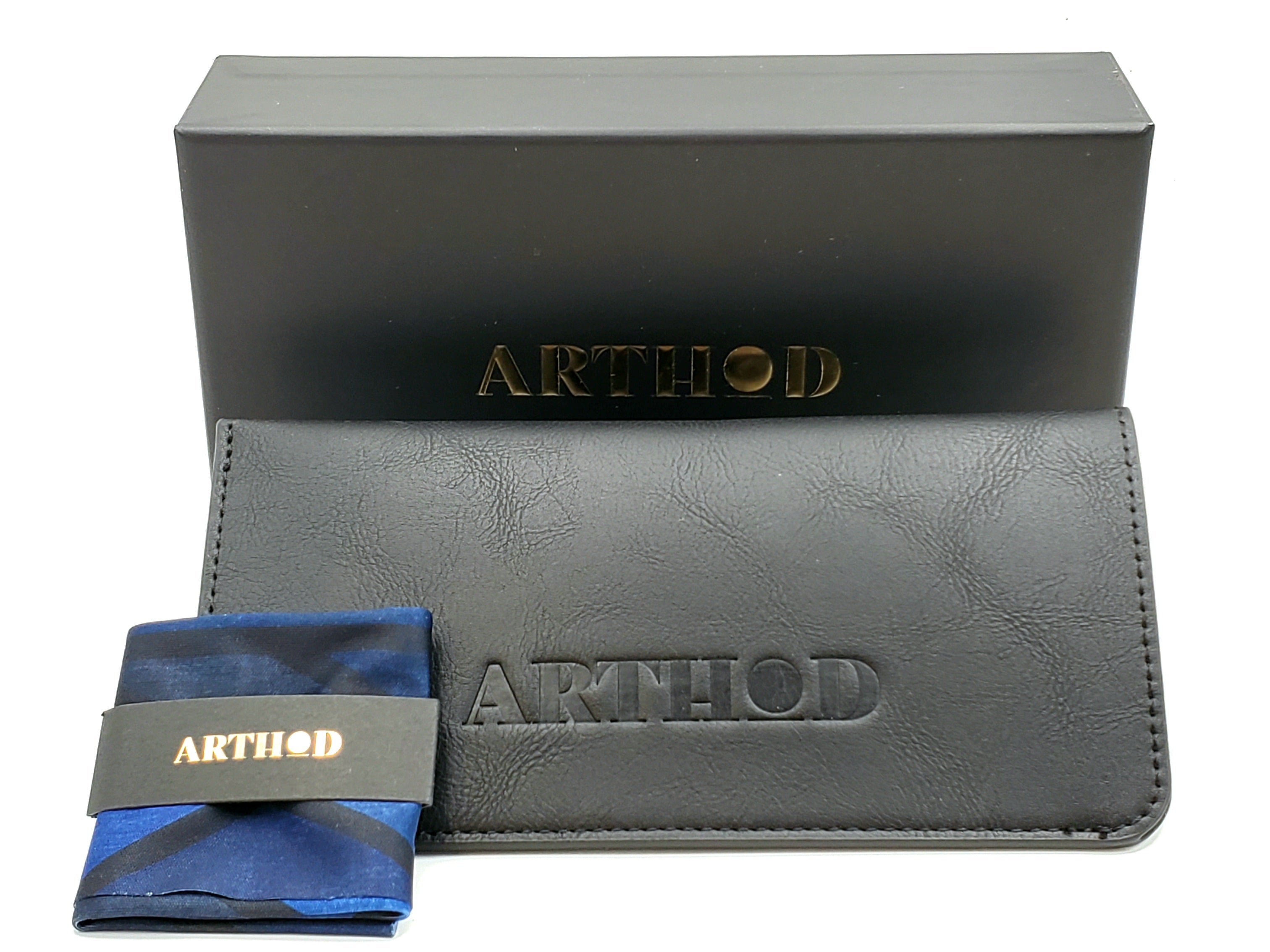 ARTHOD ARTHUS CRYSTAL DARK GREEN ROUND SUNGLASSES