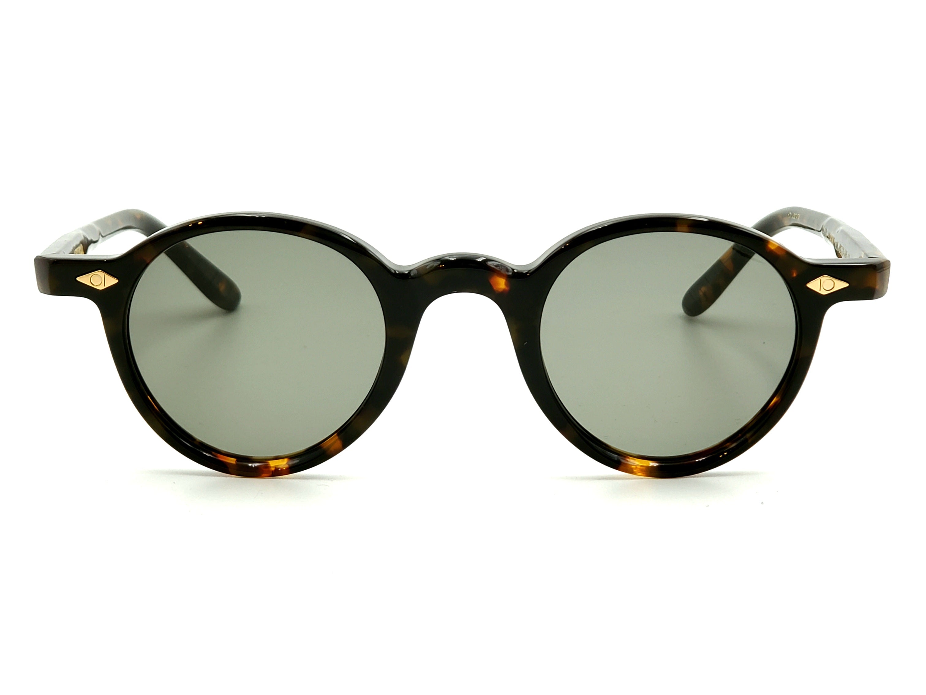 ARTHOD ODEUS JAPANESE TORTOISE ROUND SUNGLASSES