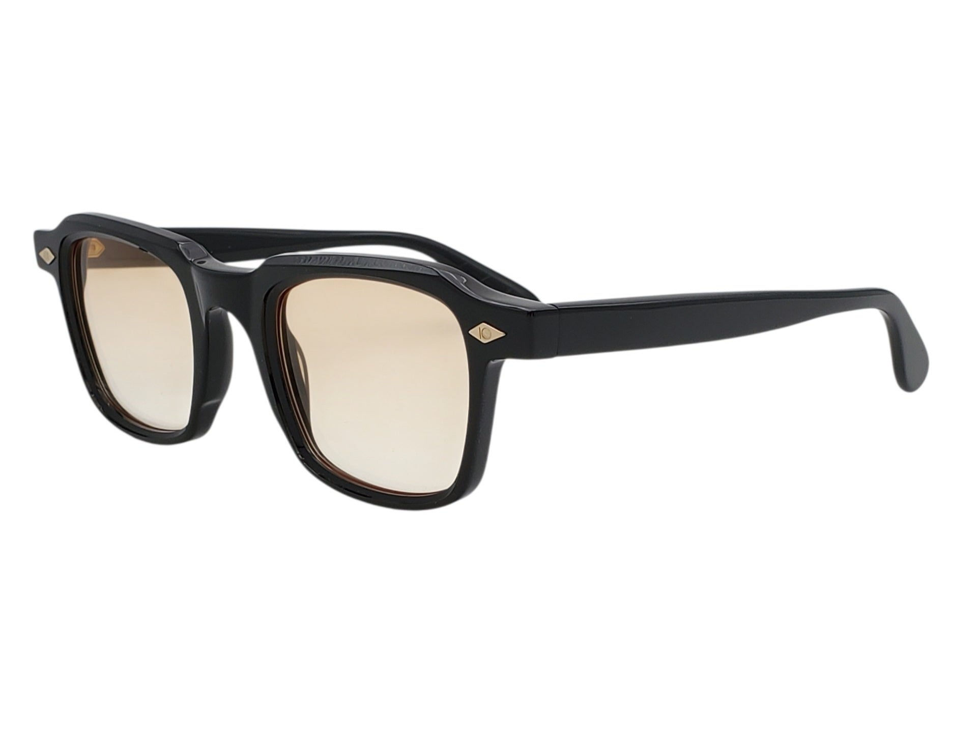ARTHOD ELIOS BLACK SQUARE SUNGLASSES