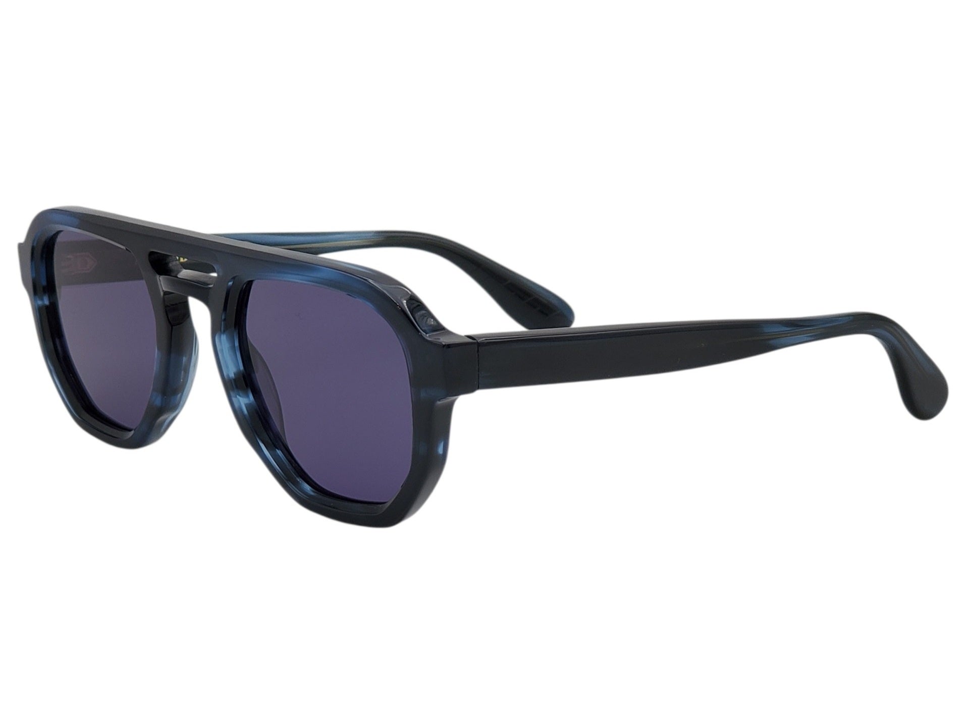 ARTHOD HORACE BLUE FLAME AVIATOR SUNGLASSES
