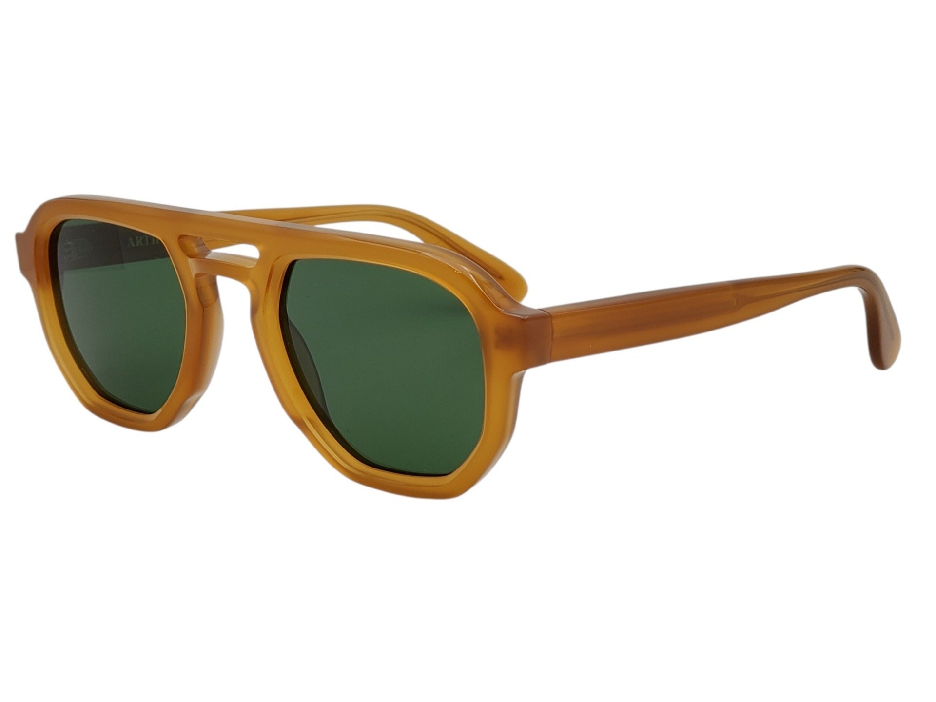 ARTHOD HORACE CARAMEL AVIATOR SUNGLASSES