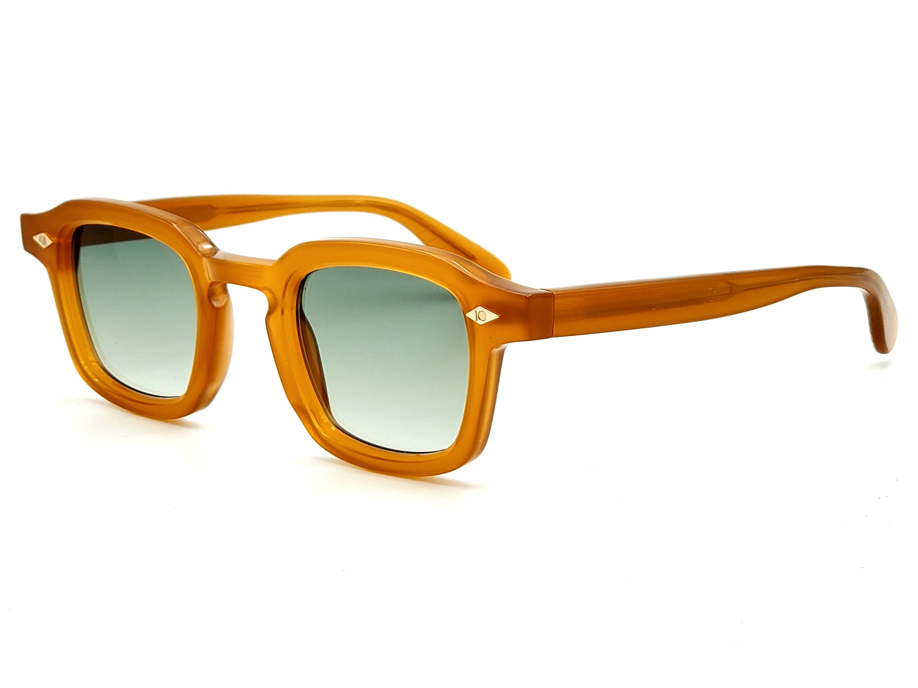 ARTHOD ISAAC CARAMEL SQUARE SUNGLASSES