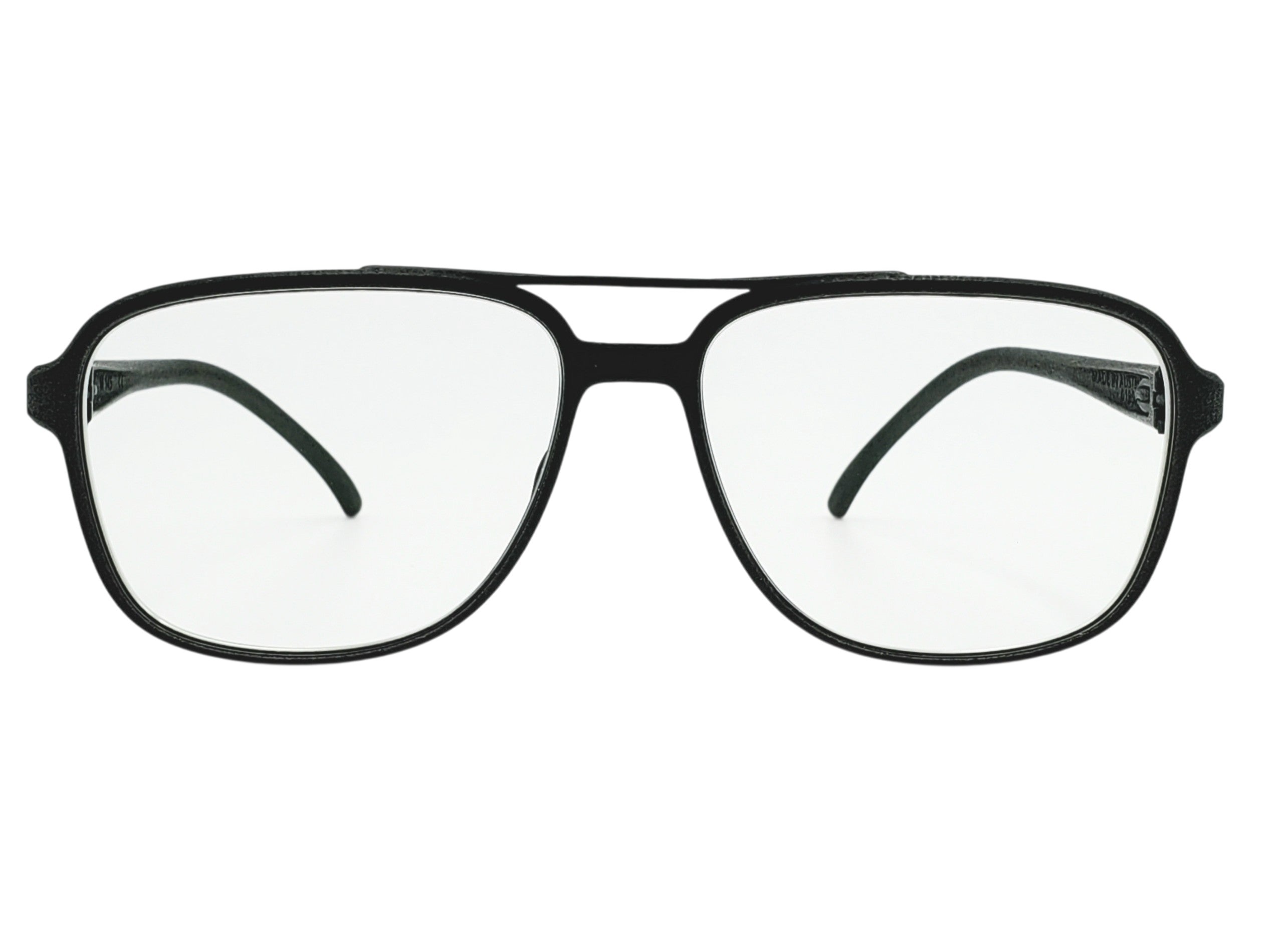 ROLF EYEWEAR RAVI STONE GREY SQUARE AVIATOR OPHTHALMIC GLASSES