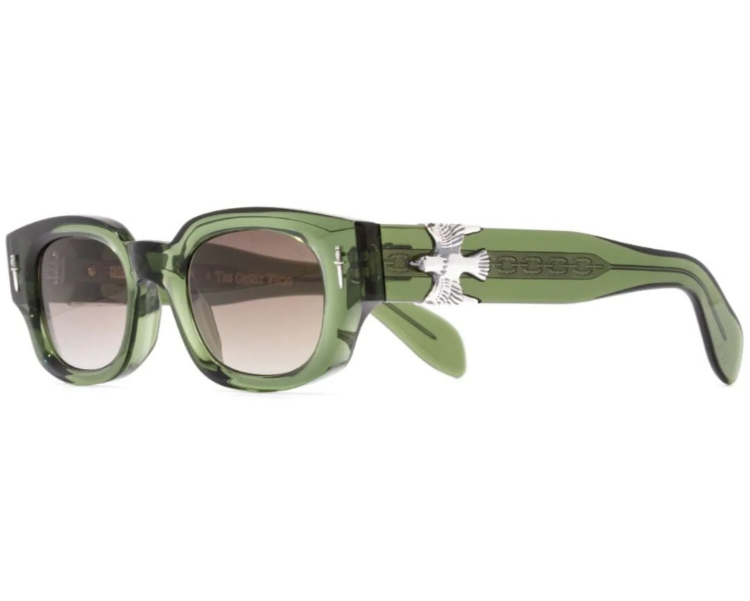 CUTLER & GROSS THE GREAT FROG "SOARING EAGLE" GFSN-004 RECTANGLE SUNGLASSES
