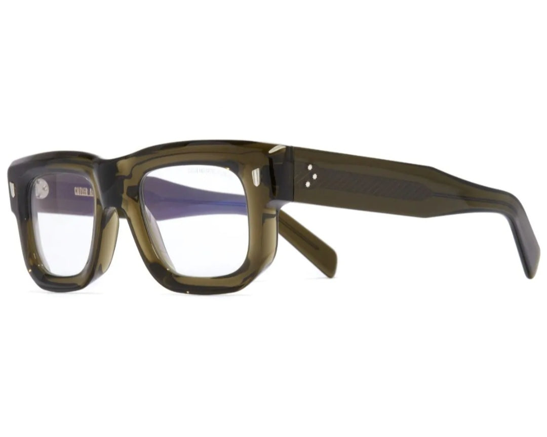 CUTLER AND GROSS CGOP1402 SQUARE OPTHALMIC GLASSES