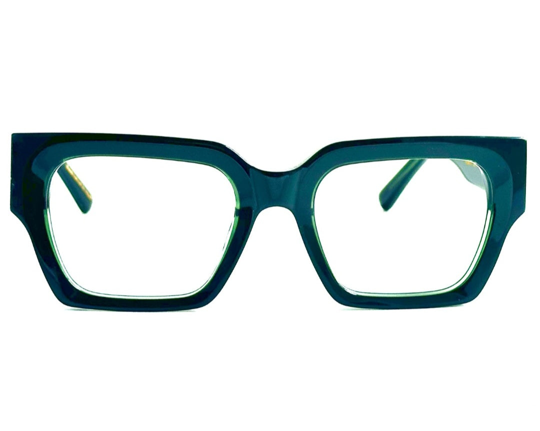 Kazoku Lunettes Raven Square Opthalmic Glasses