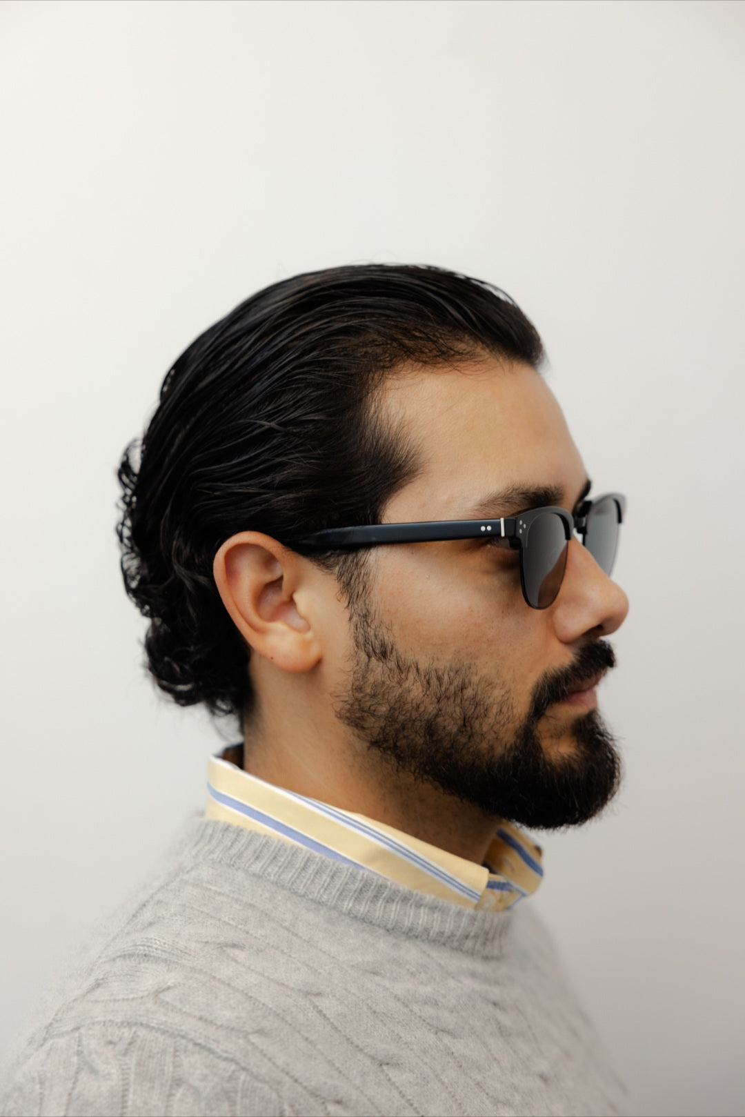 ZACHARY BERNARD BELLEVUE SQUARE POLARIZED SUNGLASSES