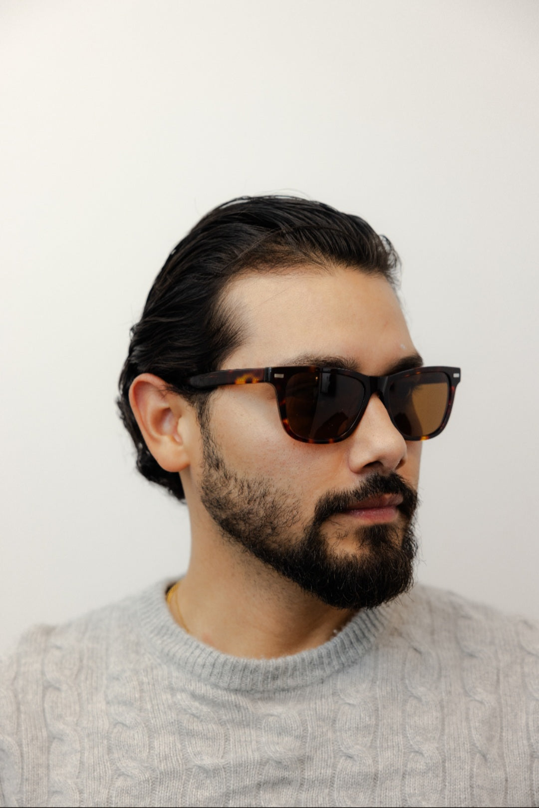 ZACHARY BERNARD GLENWOOD SQUARE POLARIZED SUNGLASSES