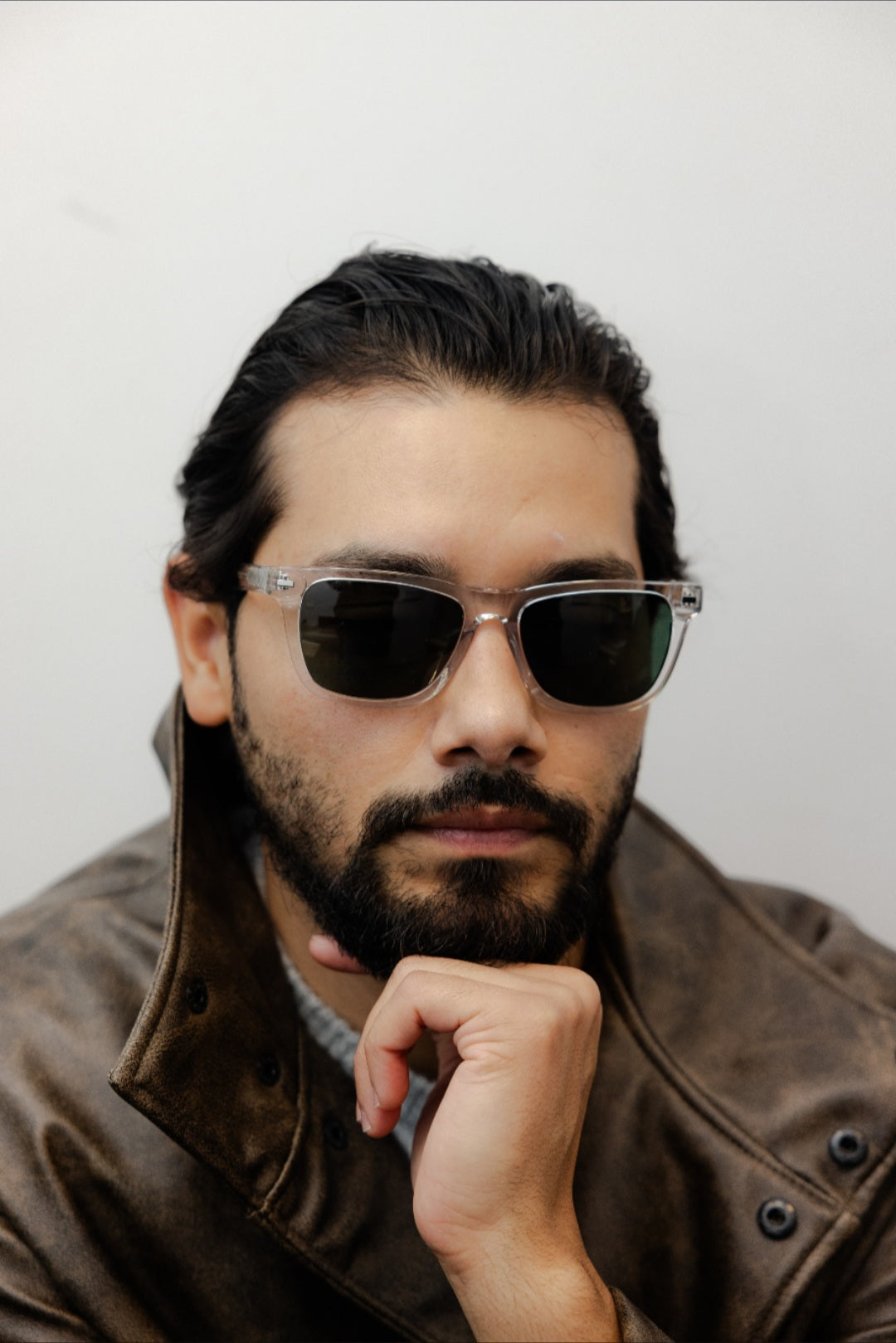 ZACHARY BERNARD GLENWOOD SQUARE POLARIZED SUNGLASSES