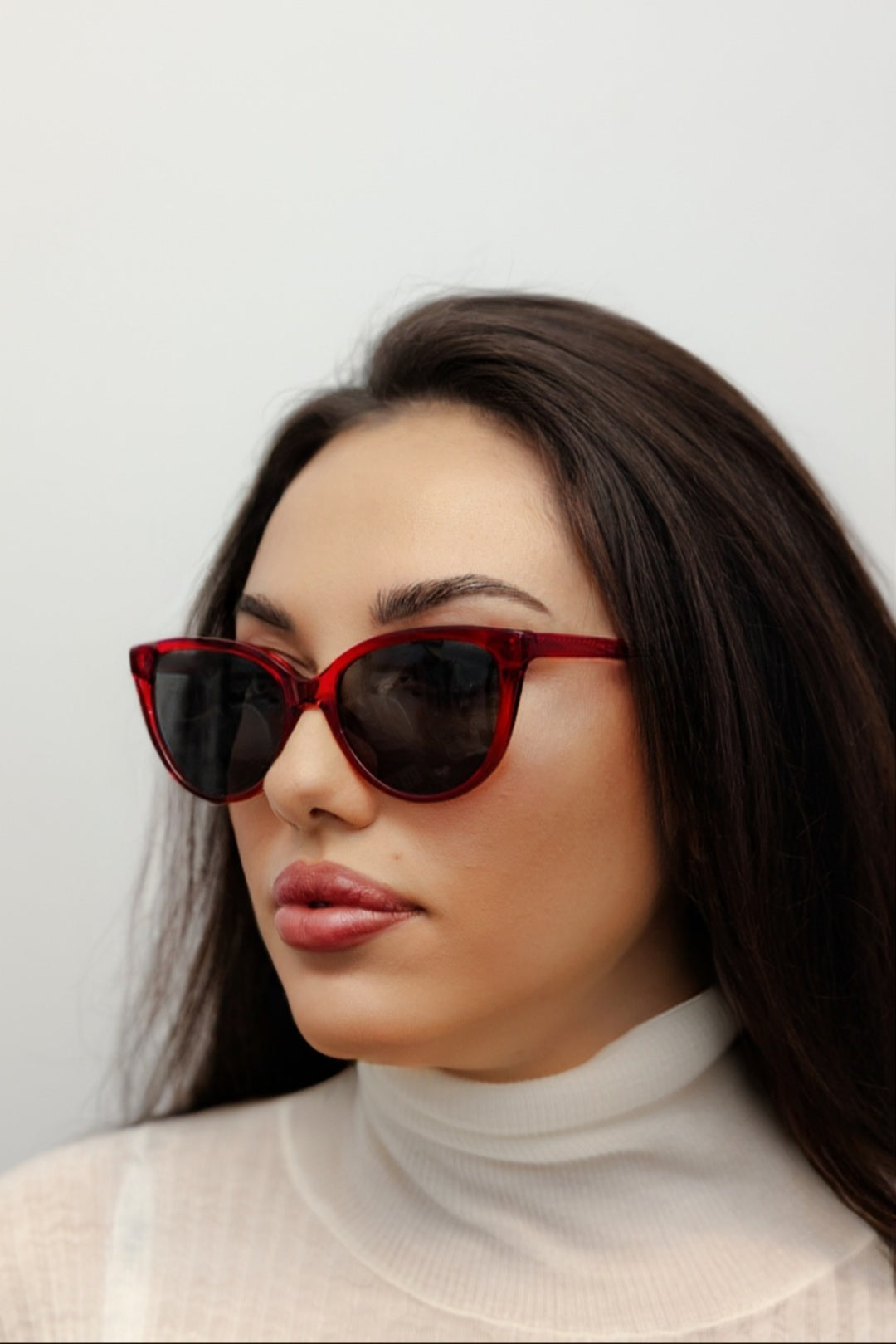 ZACHARY BERNARD CAROLINA CAT EYE POLARIZED SUNGLASSES