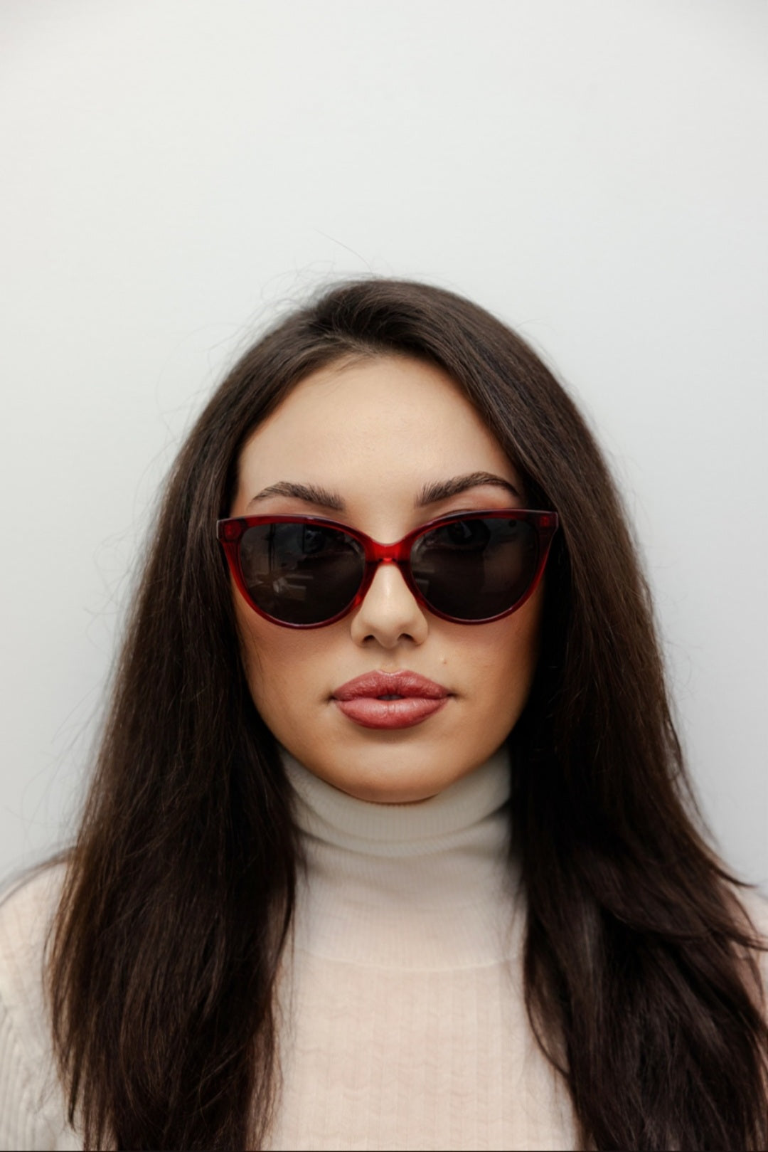 ZACHARY BERNARD CAROLINA CAT EYE POLARIZED SUNGLASSES