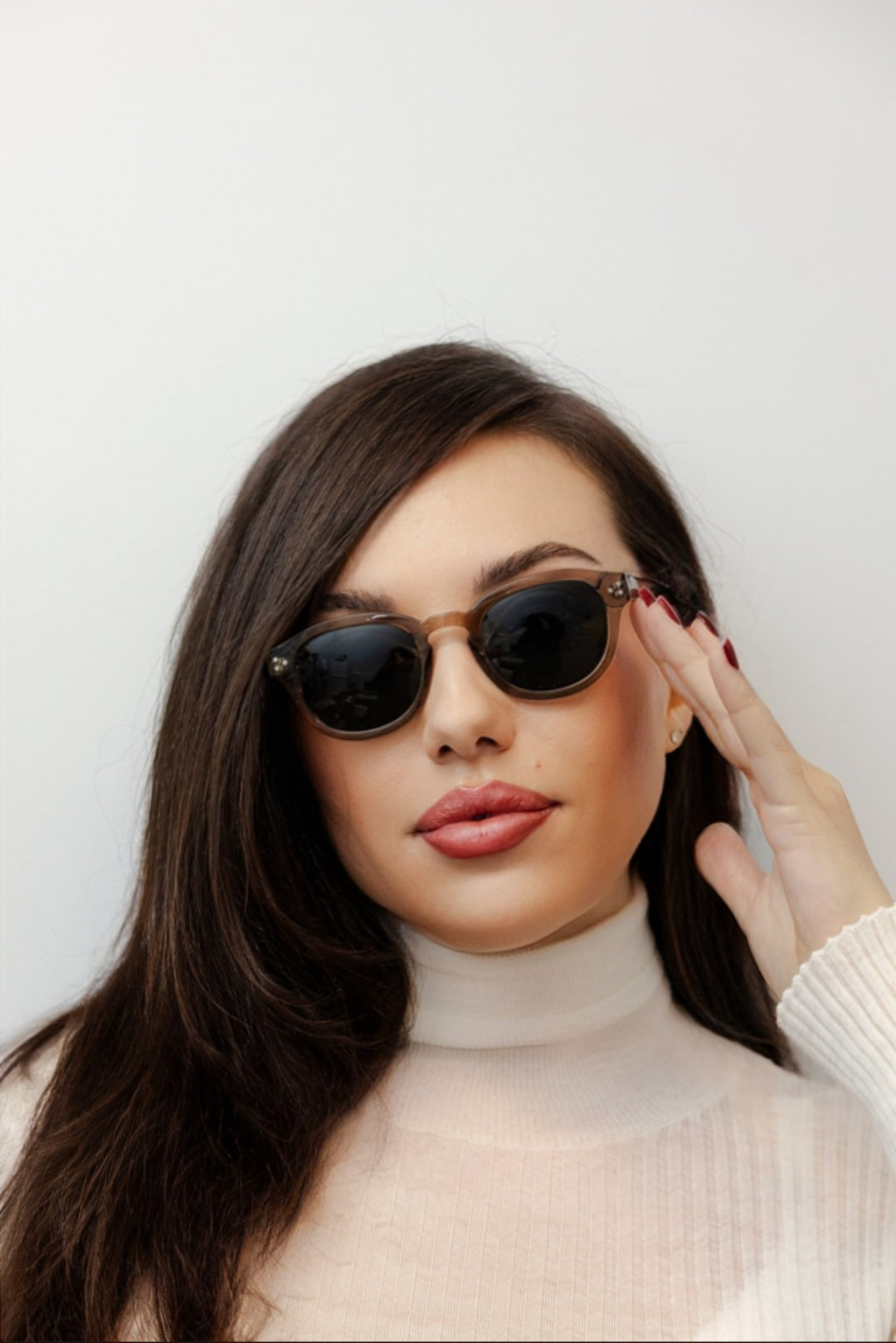 ZACHARY BERNARD ARMITAGE ROUND POLARIZED SUNGLASSES