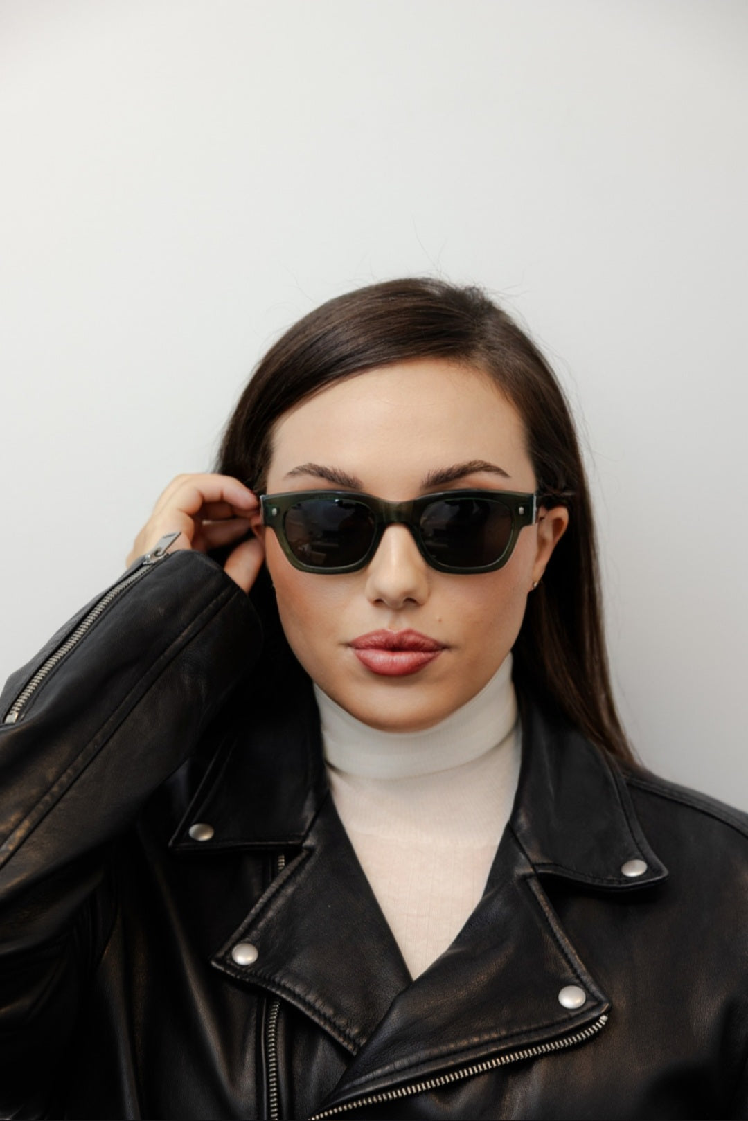 ZACHARY BERNARD WALTON SQUARE POLARIZED SUNGLASSES