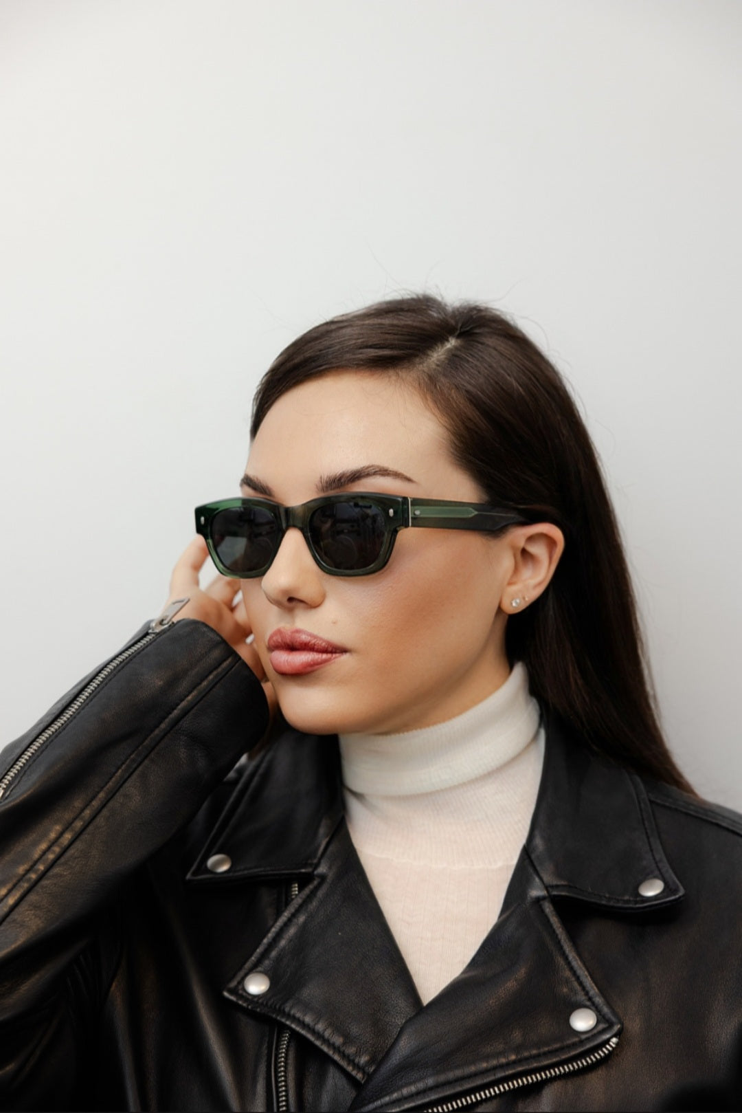 ZACHARY BERNARD WALTON SQUARE POLARIZED SUNGLASSES