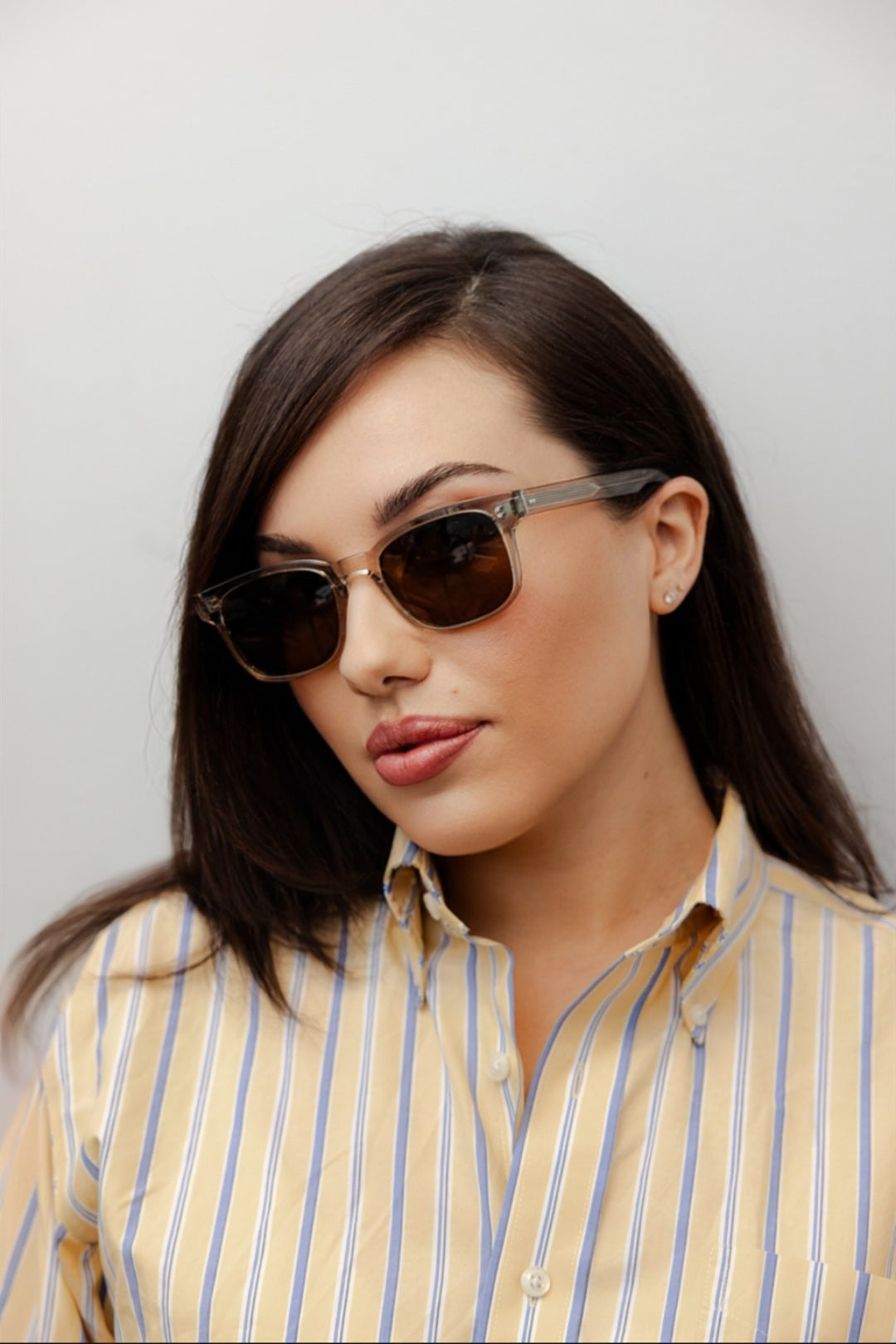 ZACHARY BERNARD OAK ST SQUARE POLARIZED SUNGLASSES