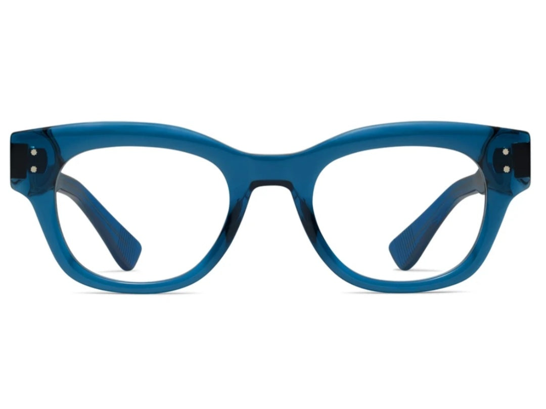 ROBERT MARC THE EDIT ROOM MINERAL BLUE 027 SQUARE OPHTHALMIC GLASSES