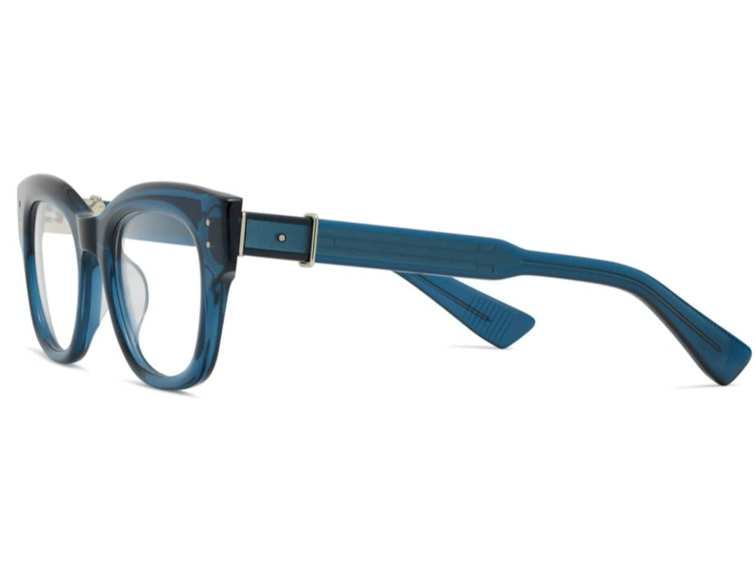 ROBERT MARC THE EDIT ROOM MINERAL BLUE 027 SQUARE OPHTHALMIC GLASSES