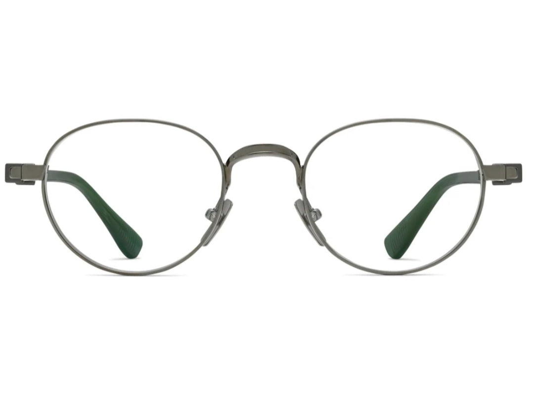 ROBERT MARC THE FINAL DRAFT ANTIQUE PEWTER/JUNIPER 033 PANTO OPHTHALMIC GLASSES
