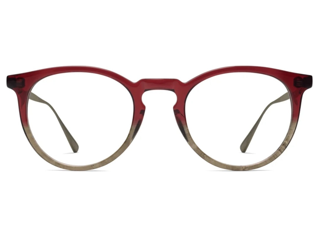 ROBERT MARC RMNYC 2026 BURGUNDY EVENING/GUNMETAL 566 PANTO OPHTHALMIC GLASSES